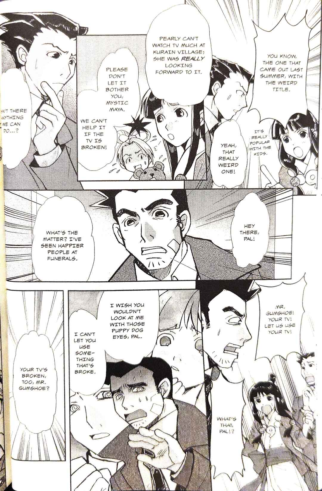 Page 4 Chapter 3 Gyakuten Saiban Official Anthology Comic: Naruhodou-hen