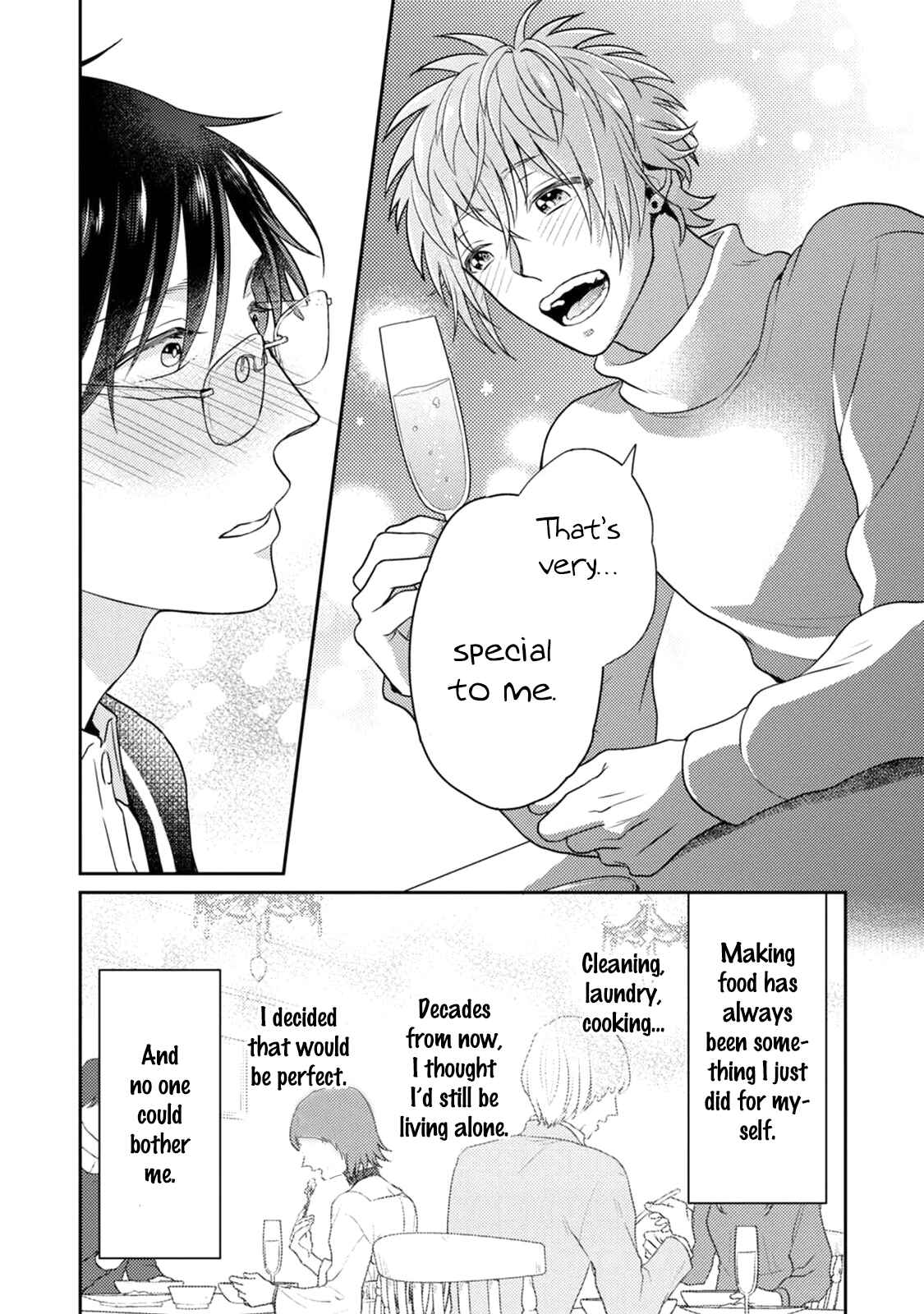 Page 22 Chapter 4 Mazu wa Oishii Gohan wo Tabeyou