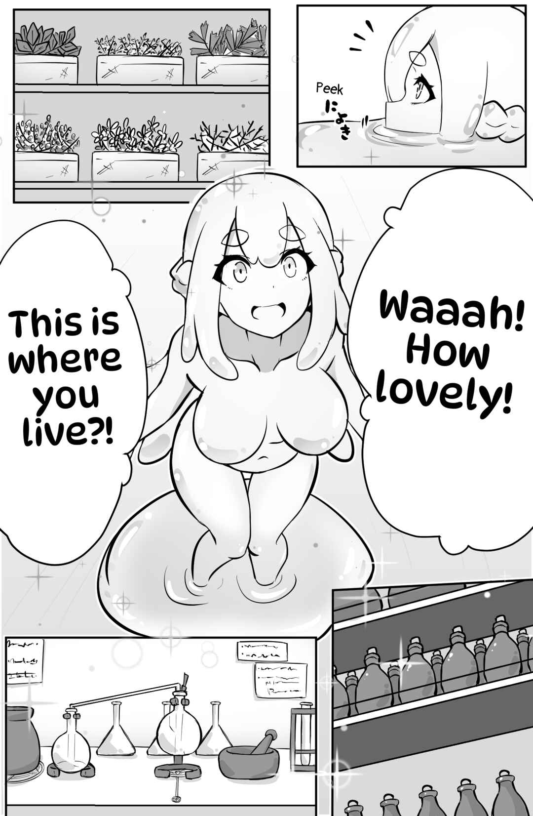 Page 4 Chapter 4 Potion Shop-san and Slime-chan