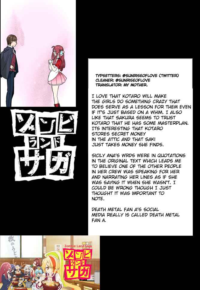Page 29 Chapter 28 Zombie Land Saga