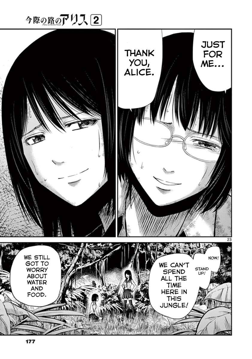 Page 22 Chapter 7 Alice on Border Road