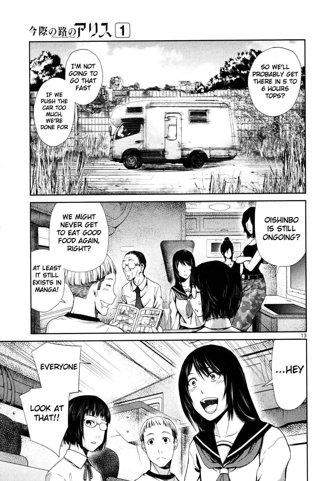 Page 13 Chapter 3 Alice on Border Road