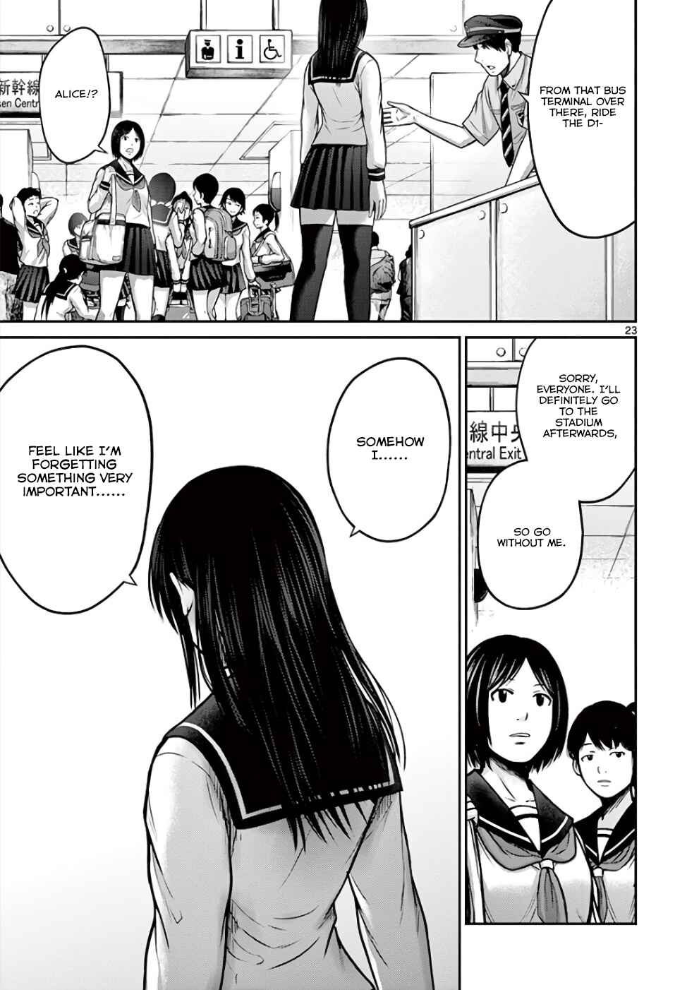 Page 22 Chapter 31 Alice on Border Road