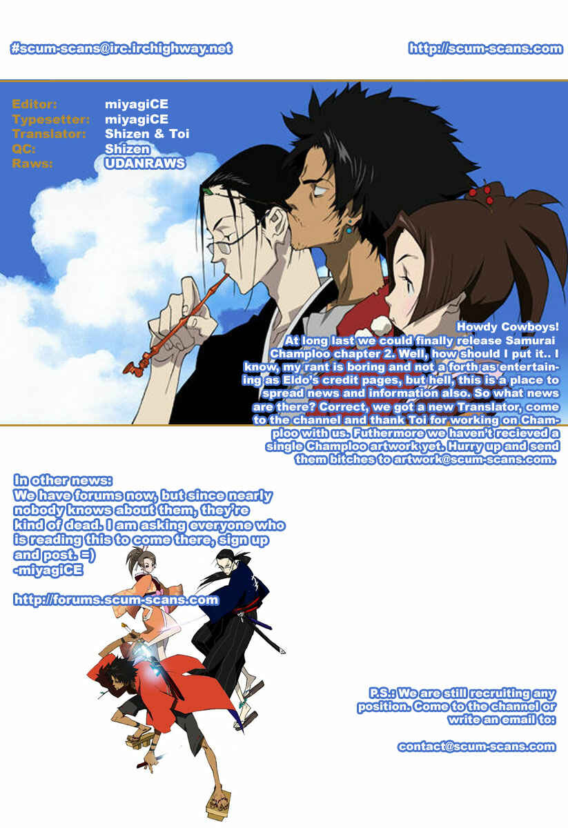 Page 33 Chapter 2 Samurai Champloo