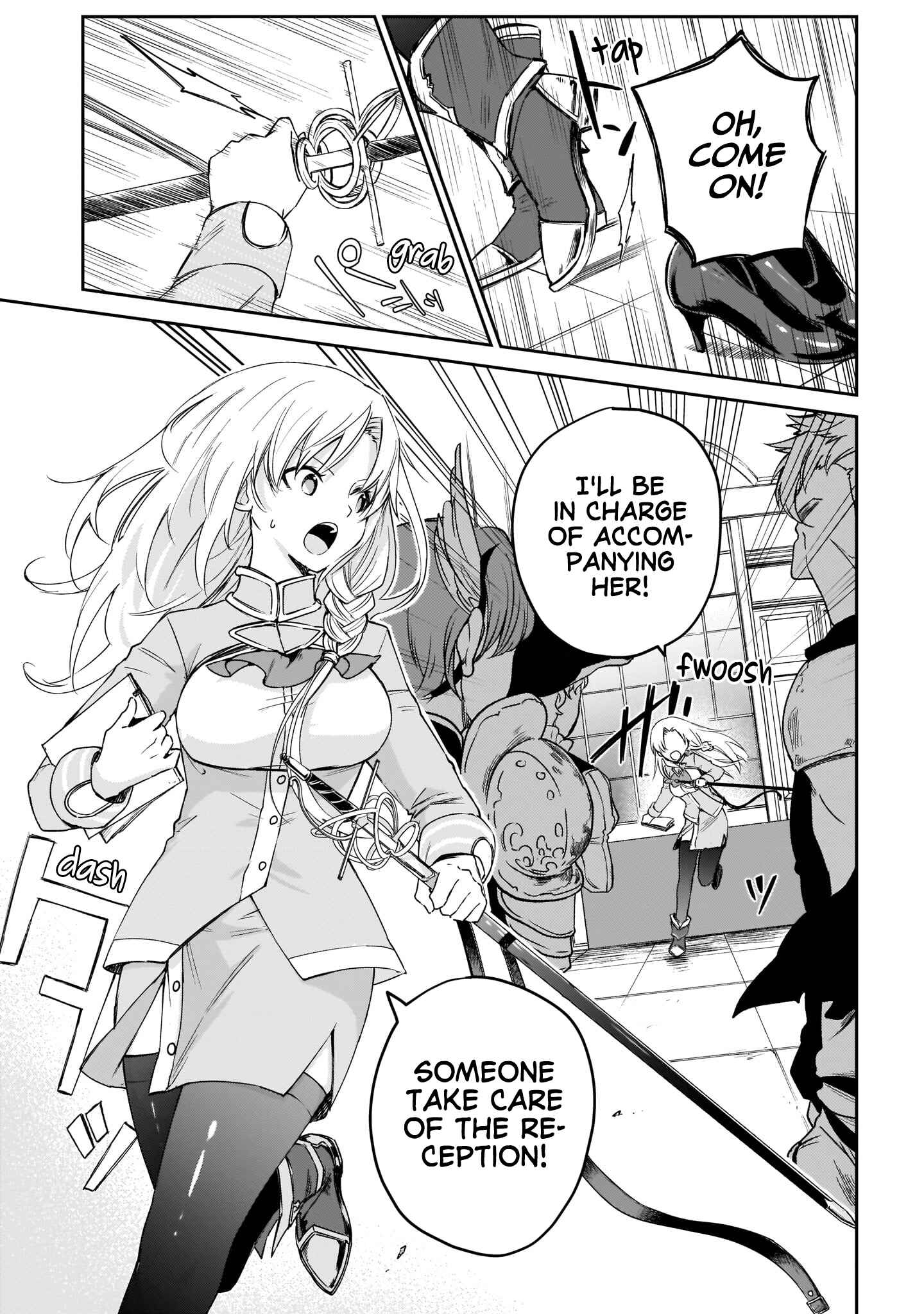 Page 11 Chapter 3 Seijo-sama? Iie, Toorisugari no Mamonotsukai Desu!: Zettai Muteki no Seijo wa Mofumofu to Tabi wo Suru