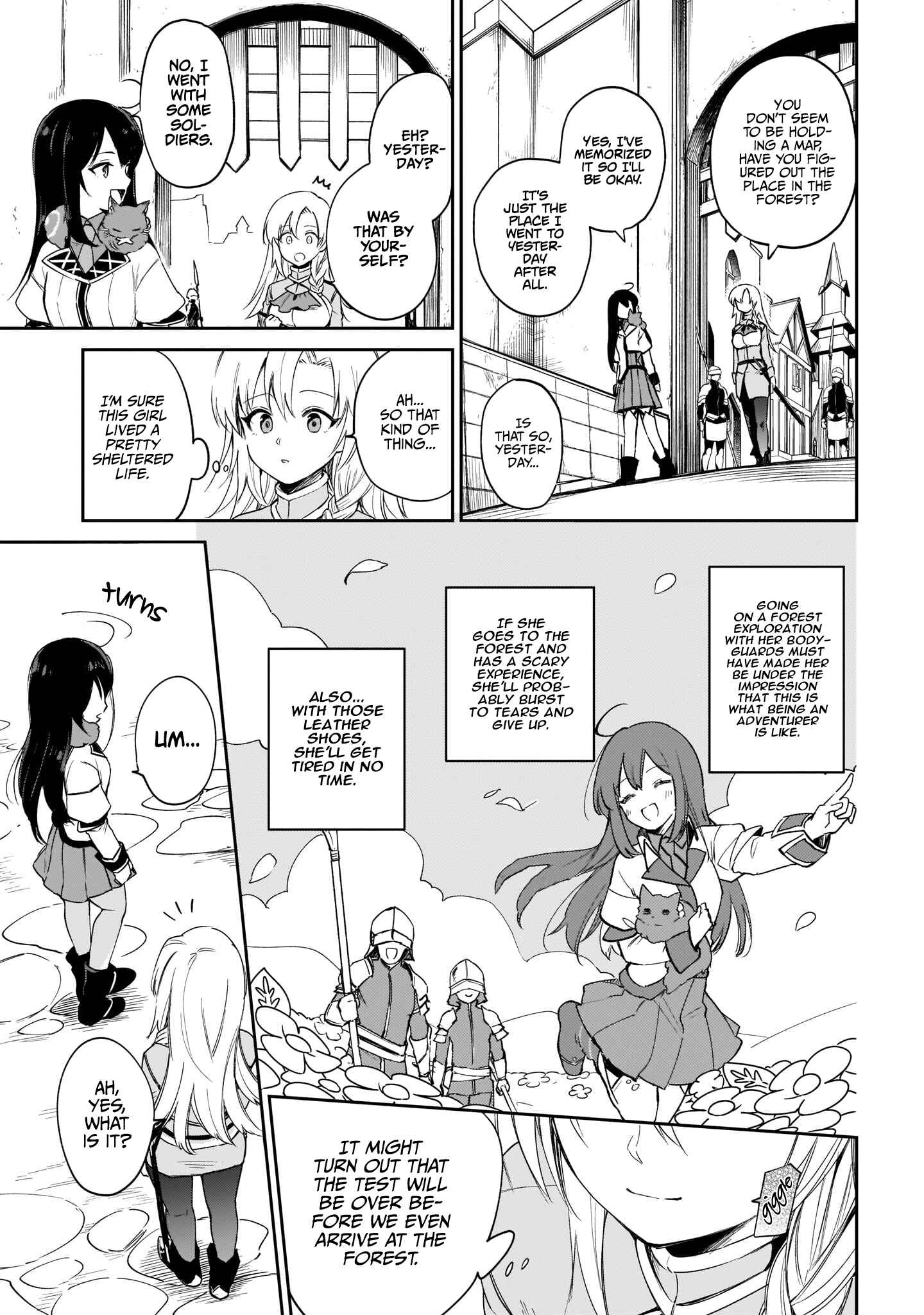 Page 15 Chapter 3 Seijo-sama? Iie, Toorisugari no Mamonotsukai Desu!: Zettai Muteki no Seijo wa Mofumofu to Tabi wo Suru