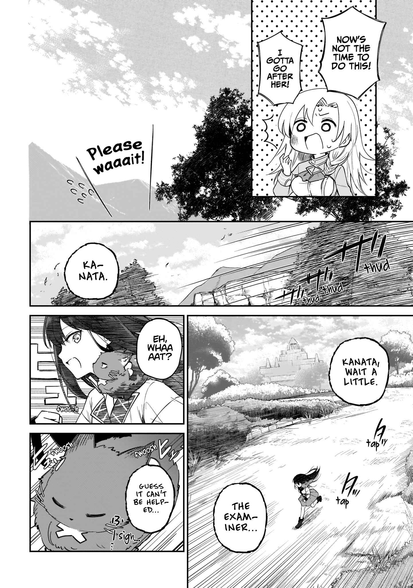 Page 18 Chapter 3 Seijo-sama? Iie, Toorisugari no Mamonotsukai Desu!: Zettai Muteki no Seijo wa Mofumofu to Tabi wo Suru