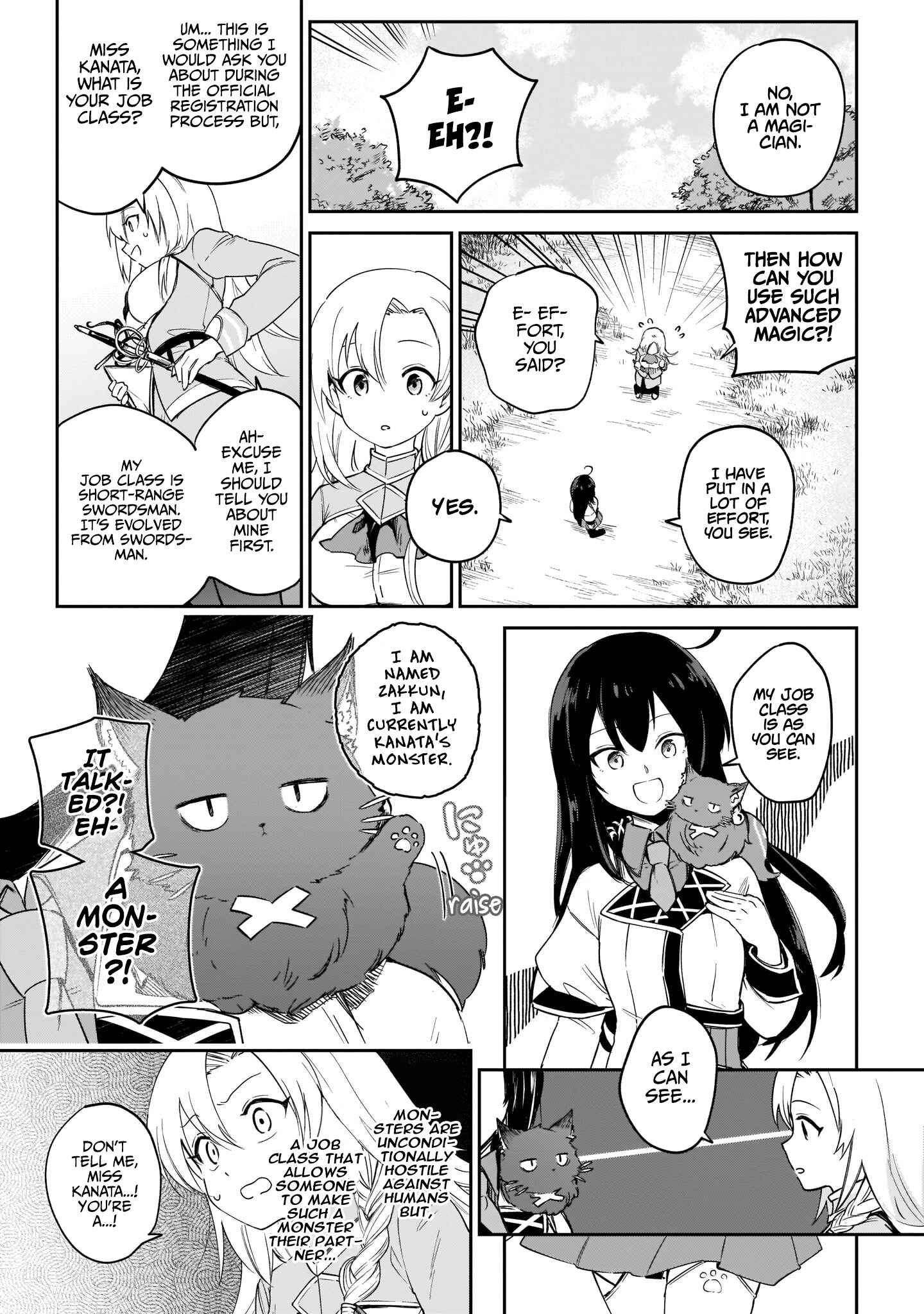 Page 21 Chapter 3 Seijo-sama? Iie, Toorisugari no Mamonotsukai Desu!: Zettai Muteki no Seijo wa Mofumofu to Tabi wo Suru