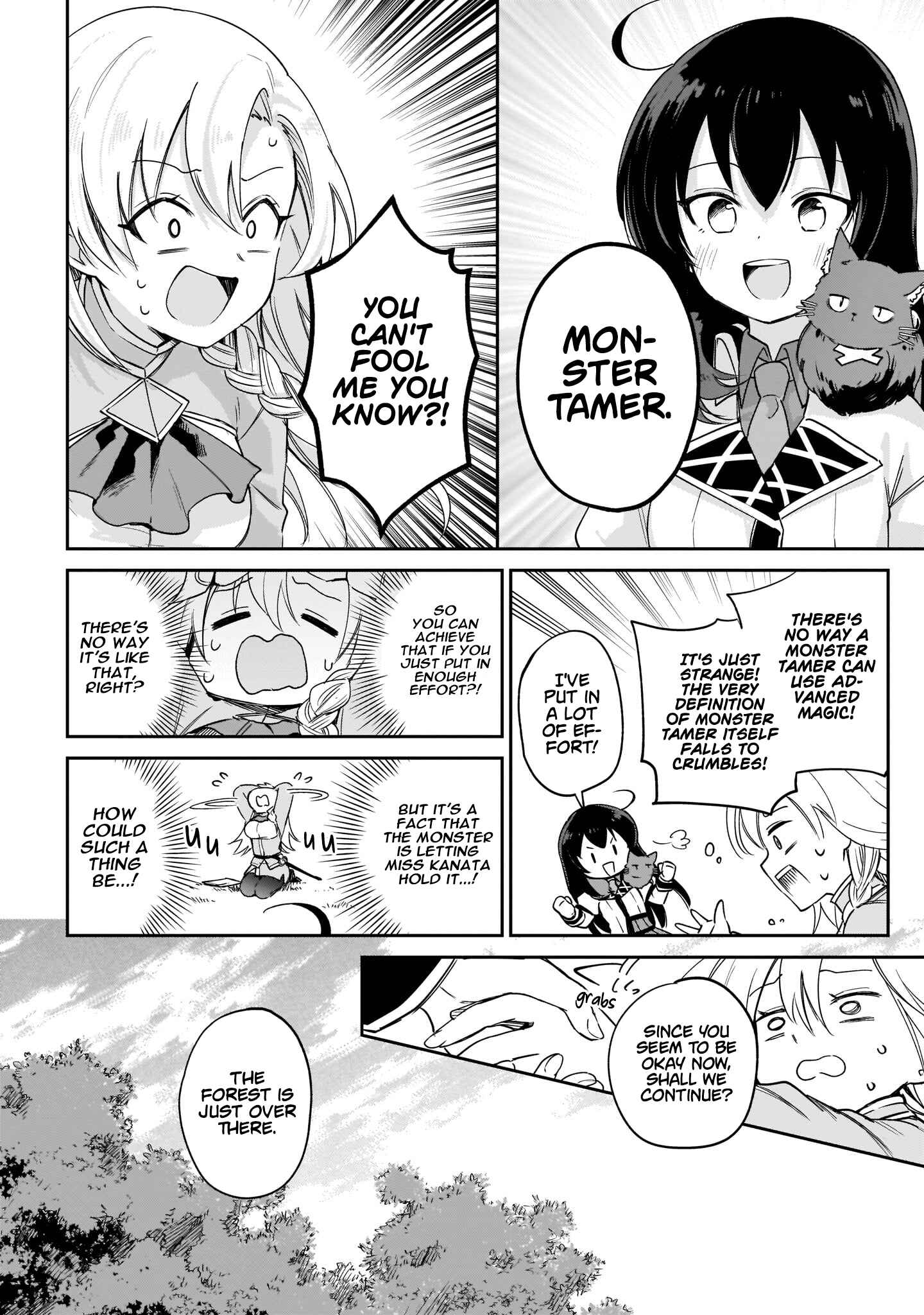 Page 22 Chapter 3 Seijo-sama? Iie, Toorisugari no Mamonotsukai Desu!: Zettai Muteki no Seijo wa Mofumofu to Tabi wo Suru