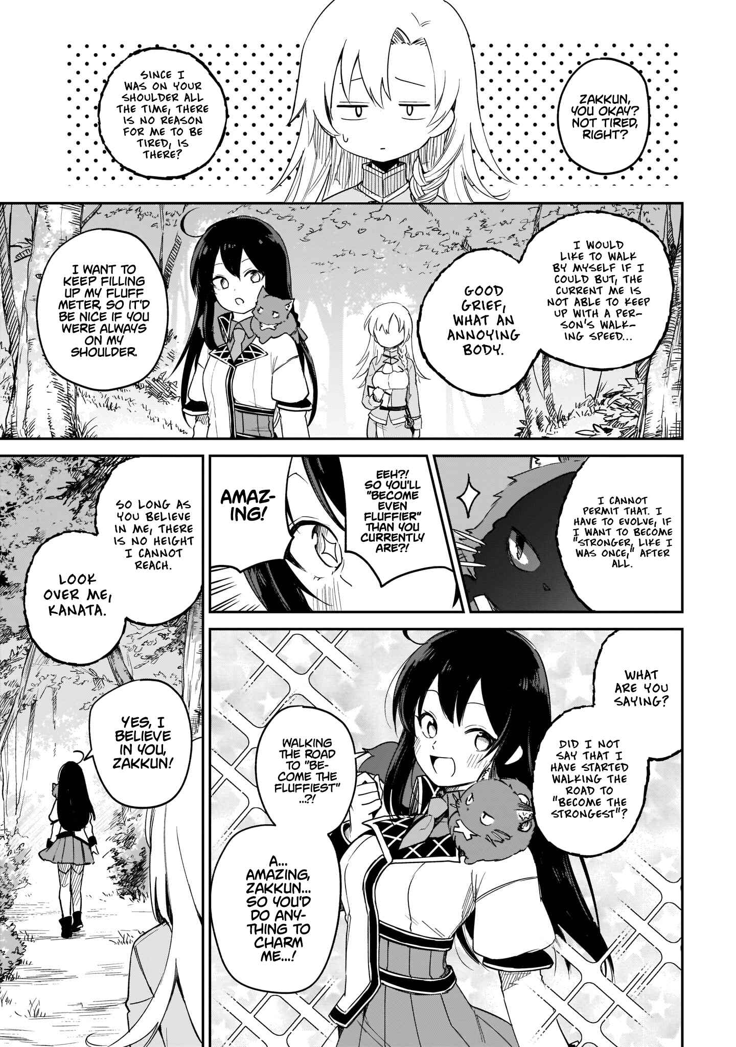 Page 23 Chapter 3 Seijo-sama? Iie, Toorisugari no Mamonotsukai Desu!: Zettai Muteki no Seijo wa Mofumofu to Tabi wo Suru