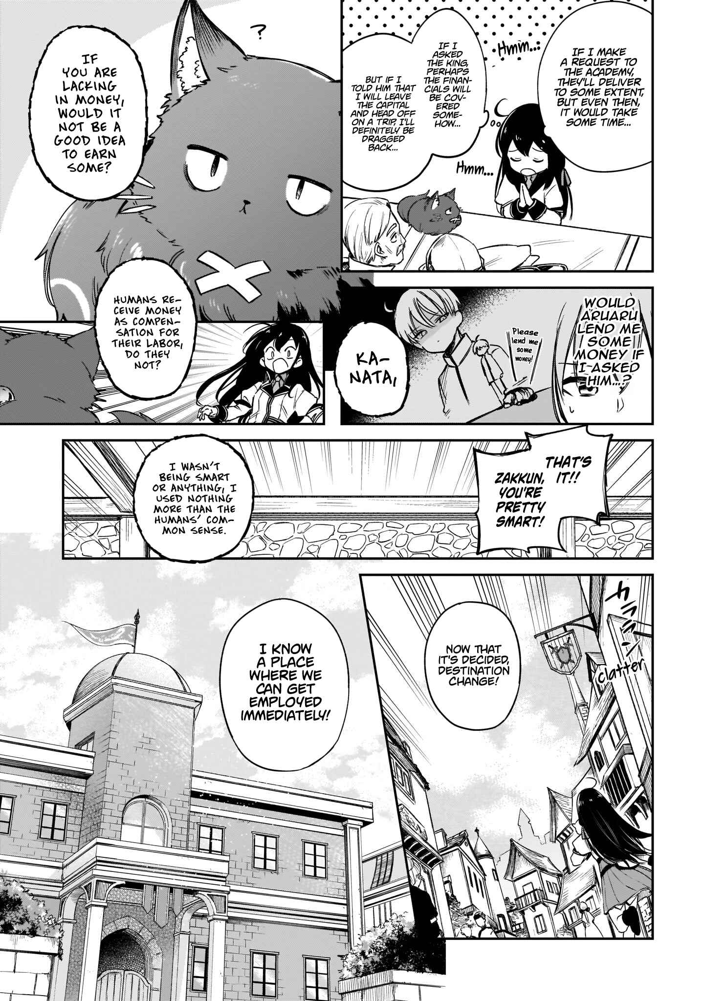 Page 3 Chapter 3 Seijo-sama? Iie, Toorisugari no Mamonotsukai Desu!: Zettai Muteki no Seijo wa Mofumofu to Tabi wo Suru