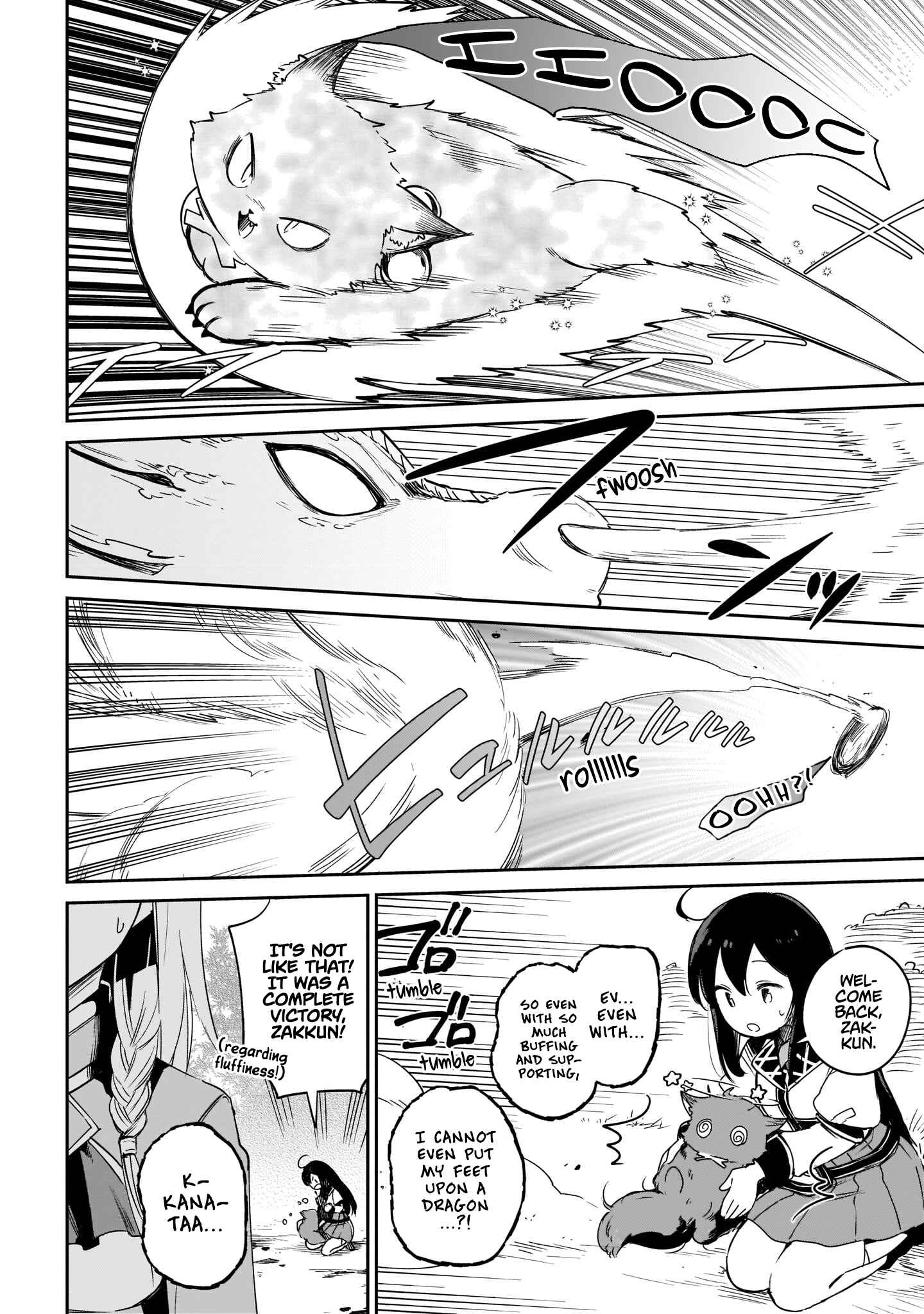 Page 36 Chapter 3 Seijo-sama? Iie, Toorisugari no Mamonotsukai Desu!: Zettai Muteki no Seijo wa Mofumofu to Tabi wo Suru