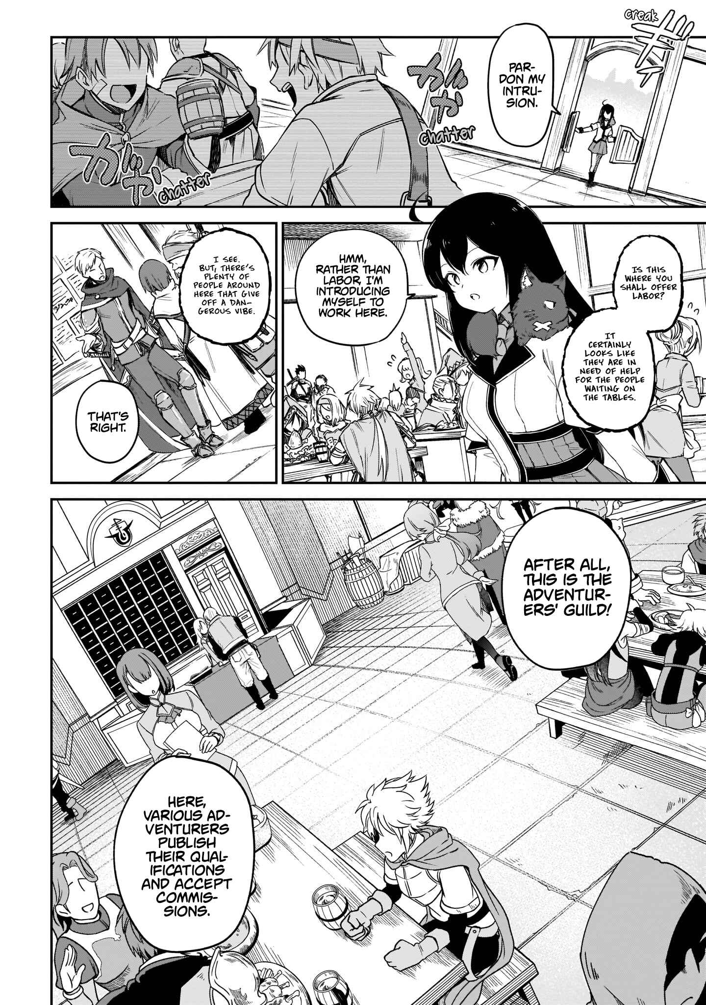 Page 4 Chapter 3 Seijo-sama? Iie, Toorisugari no Mamonotsukai Desu!: Zettai Muteki no Seijo wa Mofumofu to Tabi wo Suru