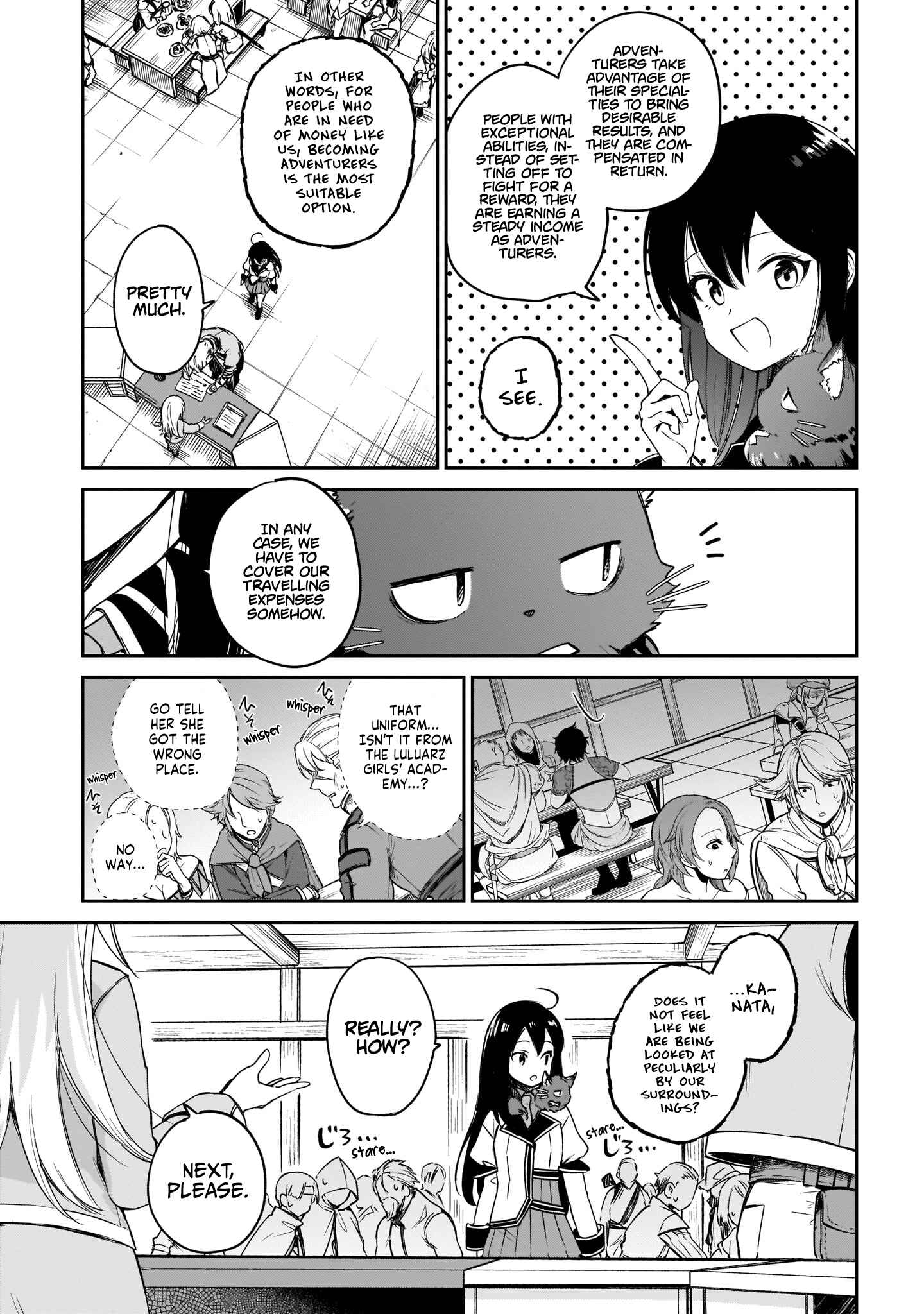Page 5 Chapter 3 Seijo-sama? Iie, Toorisugari no Mamonotsukai Desu!: Zettai Muteki no Seijo wa Mofumofu to Tabi wo Suru