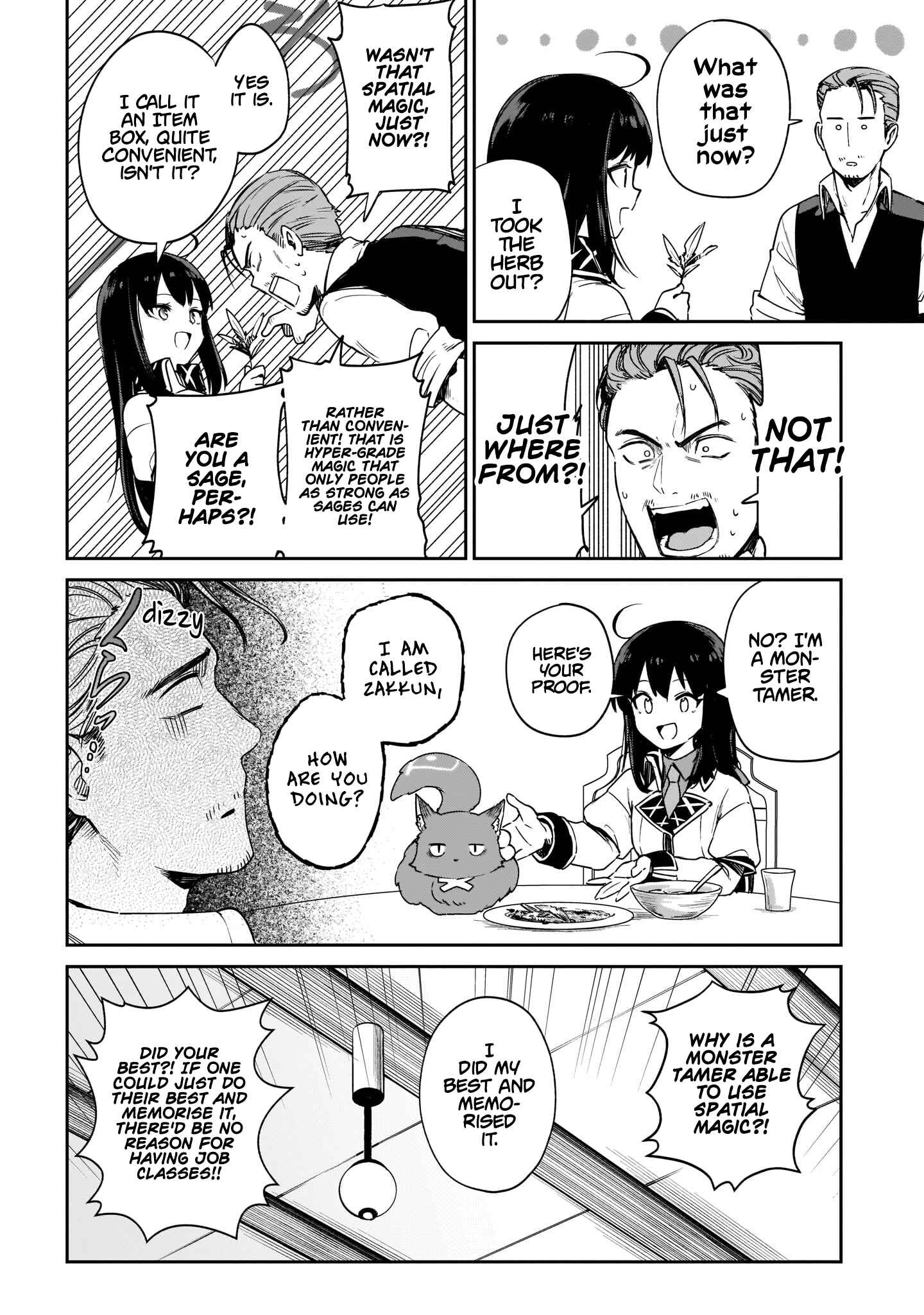 Page 52 Chapter 3 Seijo-sama? Iie, Toorisugari no Mamonotsukai Desu!: Zettai Muteki no Seijo wa Mofumofu to Tabi wo Suru