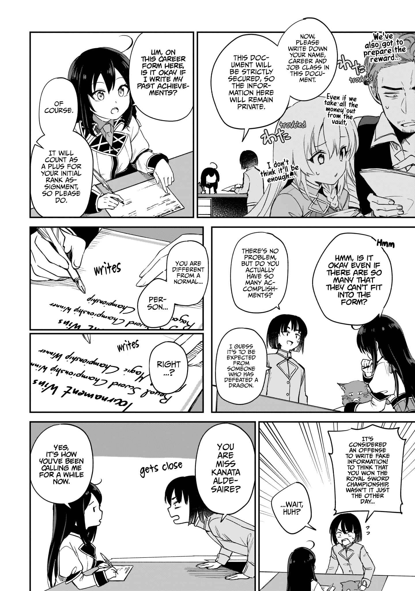 Page 54 Chapter 3 Seijo-sama? Iie, Toorisugari no Mamonotsukai Desu!: Zettai Muteki no Seijo wa Mofumofu to Tabi wo Suru