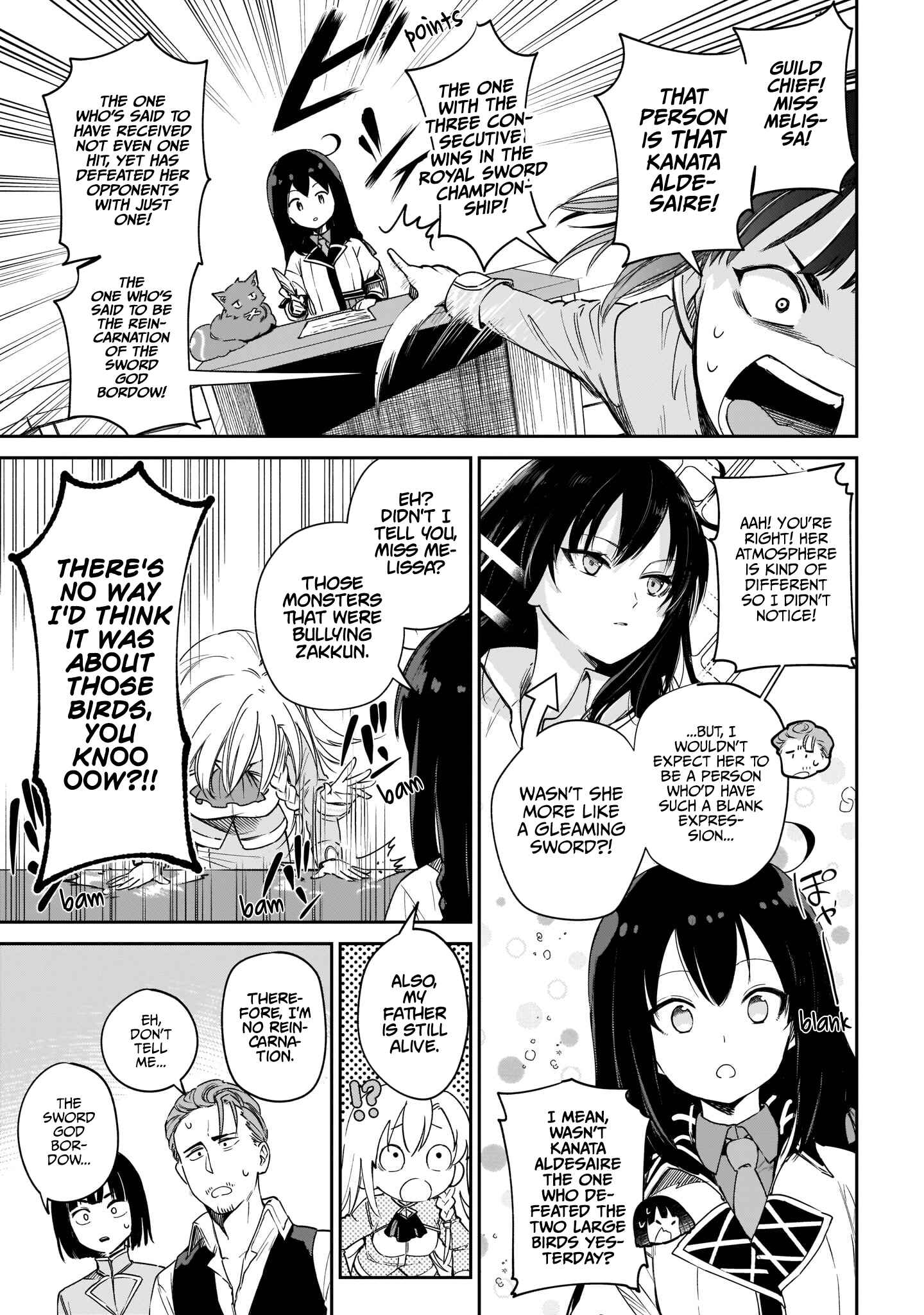 Page 55 Chapter 3 Seijo-sama? Iie, Toorisugari no Mamonotsukai Desu!: Zettai Muteki no Seijo wa Mofumofu to Tabi wo Suru