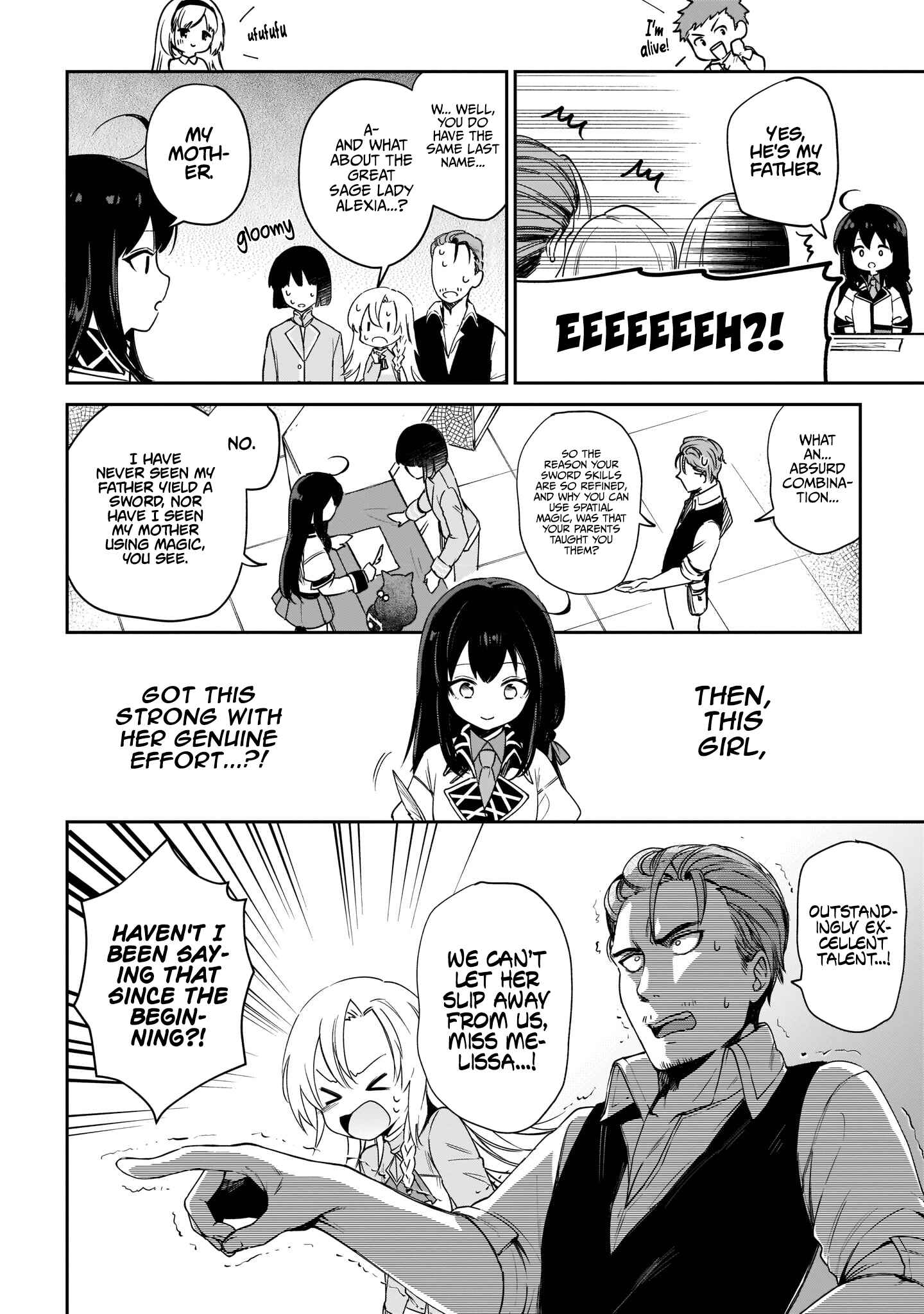 Page 56 Chapter 3 Seijo-sama? Iie, Toorisugari no Mamonotsukai Desu!: Zettai Muteki no Seijo wa Mofumofu to Tabi wo Suru