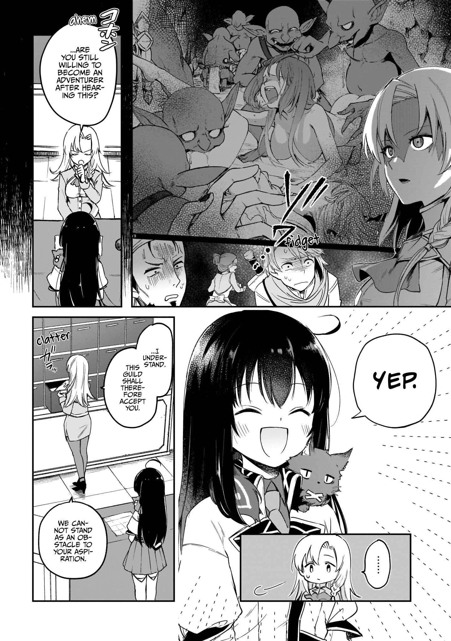 Page 8 Chapter 3 Seijo-sama? Iie, Toorisugari no Mamonotsukai Desu!: Zettai Muteki no Seijo wa Mofumofu to Tabi wo Suru