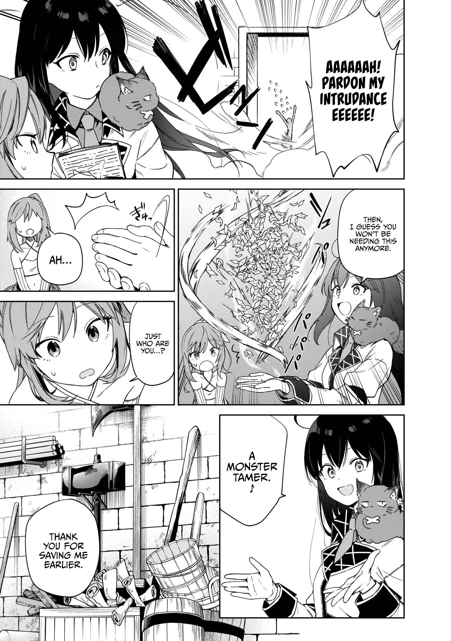 Page 19 Chapter 6 Seijo-sama? Iie, Toorisugari no Mamonotsukai Desu!: Zettai Muteki no Seijo wa Mofumofu to Tabi wo Suru