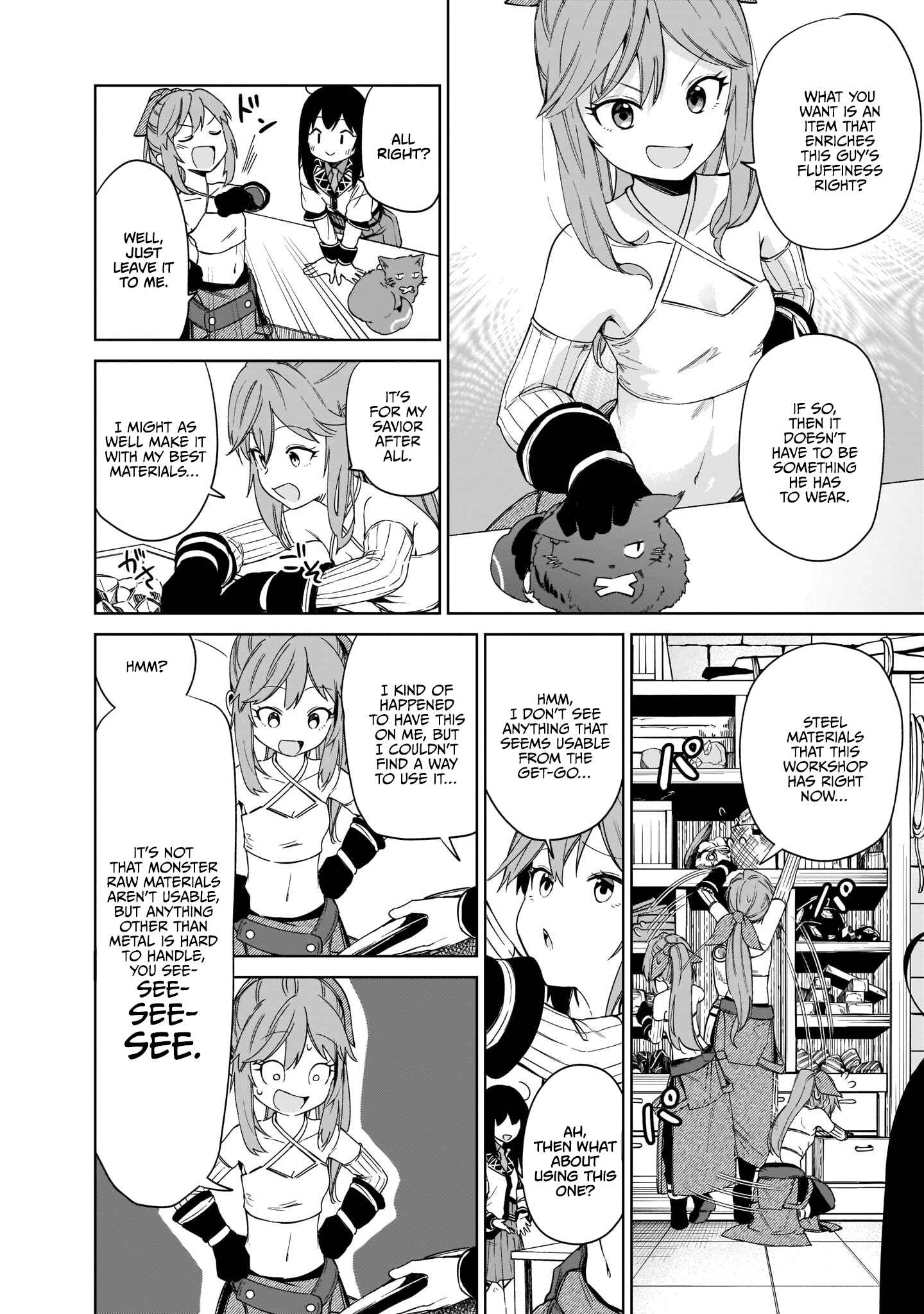 Page 26 Chapter 6 Seijo-sama? Iie, Toorisugari no Mamonotsukai Desu!: Zettai Muteki no Seijo wa Mofumofu to Tabi wo Suru