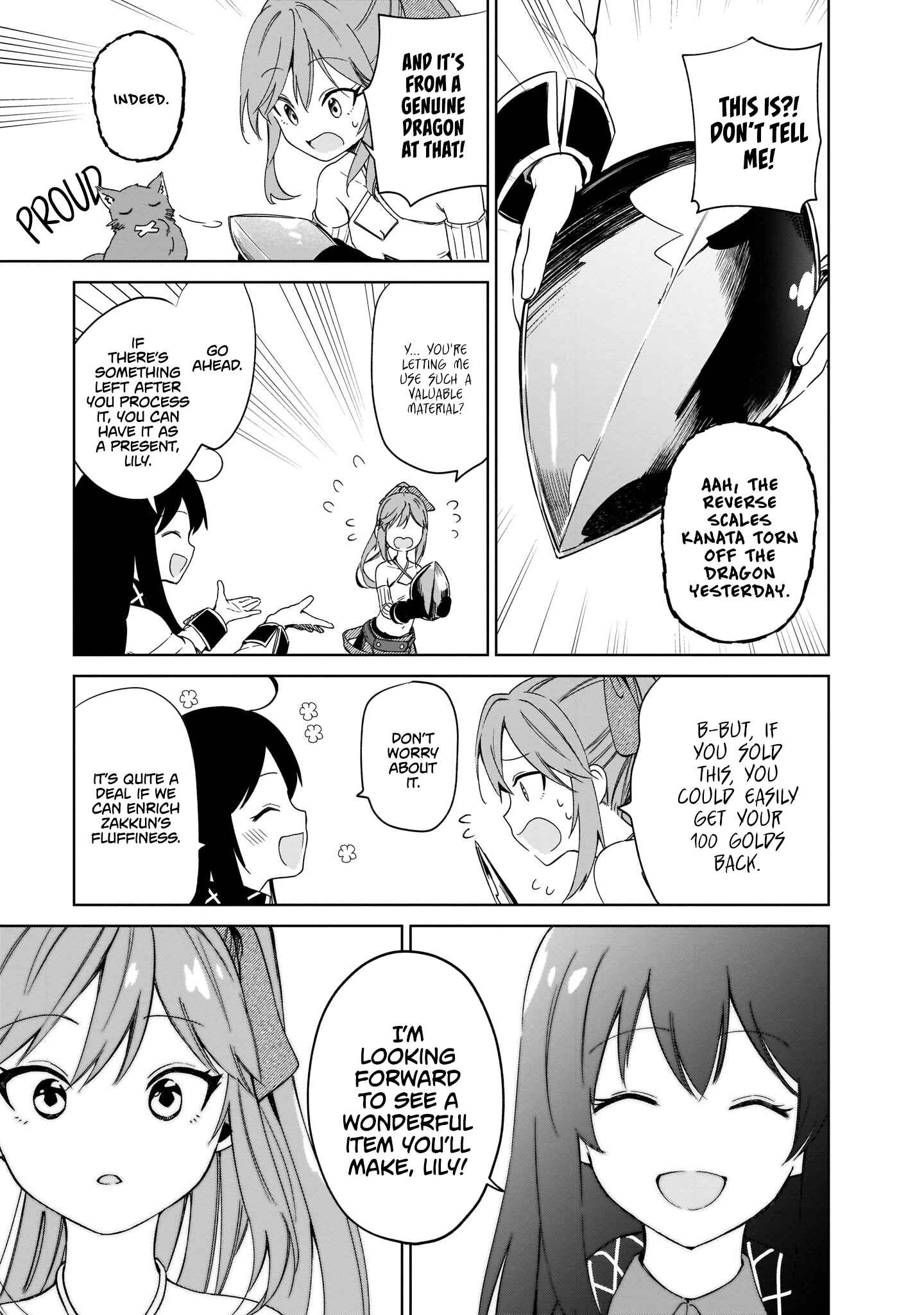 Page 27 Chapter 6 Seijo-sama? Iie, Toorisugari no Mamonotsukai Desu!: Zettai Muteki no Seijo wa Mofumofu to Tabi wo Suru