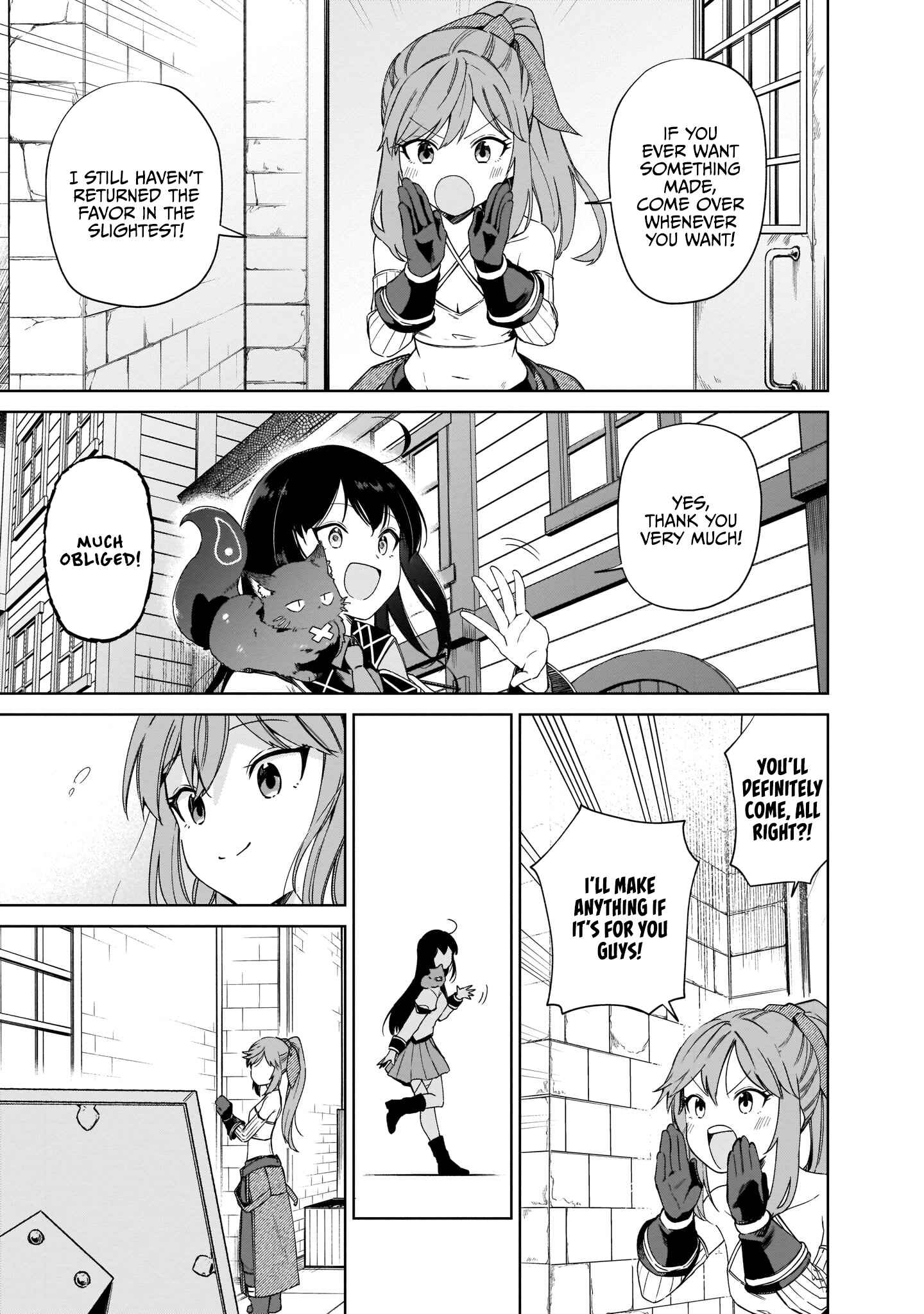 Page 33 Chapter 6 Seijo-sama? Iie, Toorisugari no Mamonotsukai Desu!: Zettai Muteki no Seijo wa Mofumofu to Tabi wo Suru