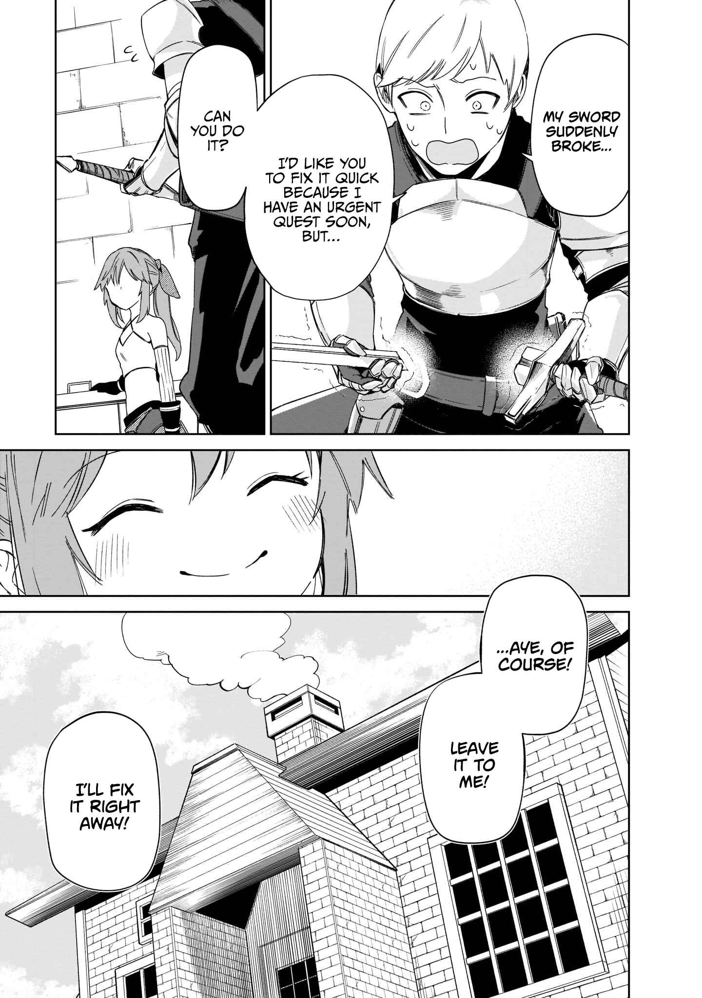 Page 35 Chapter 6 Seijo-sama? Iie, Toorisugari no Mamonotsukai Desu!: Zettai Muteki no Seijo wa Mofumofu to Tabi wo Suru