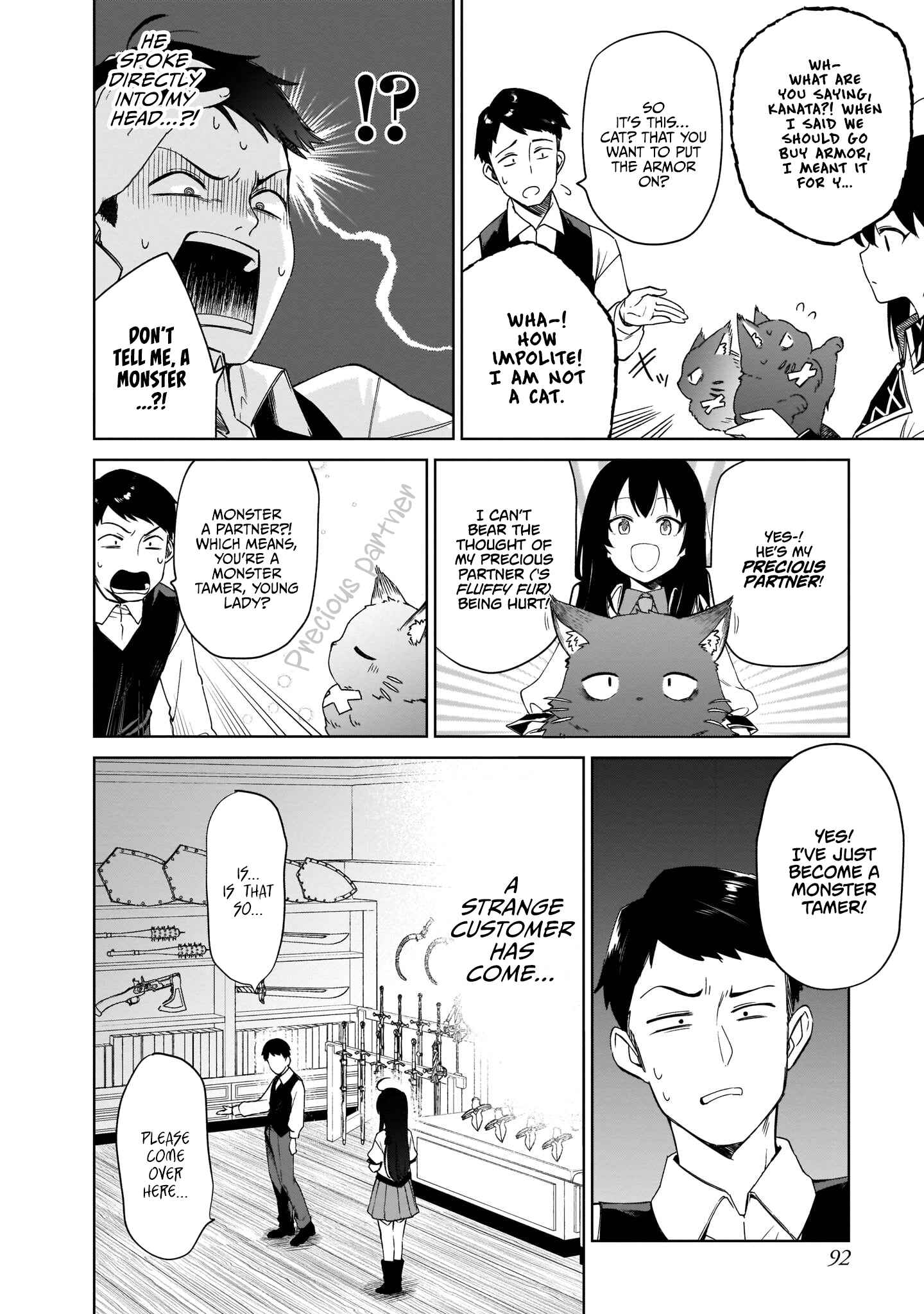 Page 4 Chapter 6 Seijo-sama? Iie, Toorisugari no Mamonotsukai Desu!: Zettai Muteki no Seijo wa Mofumofu to Tabi wo Suru