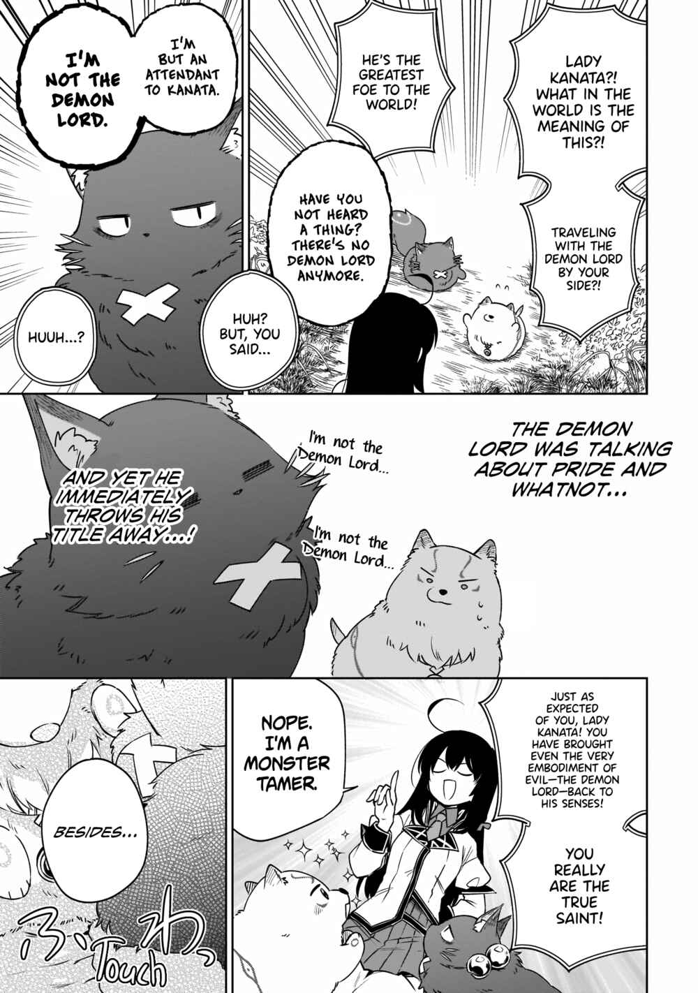 Page 31 Chapter 10 Seijo-sama? Iie, Toorisugari no Mamonotsukai Desu!: Zettai Muteki no Seijo wa Mofumofu to Tabi wo Suru