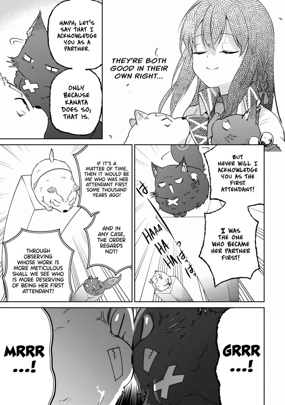 Page 33 Chapter 10 Seijo-sama? Iie, Toorisugari no Mamonotsukai Desu!: Zettai Muteki no Seijo wa Mofumofu to Tabi wo Suru