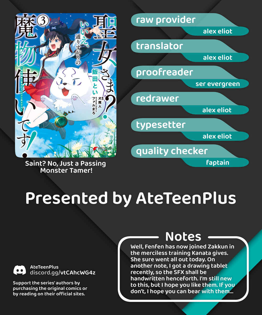 Page 39 Chapter 10 Seijo-sama? Iie, Toorisugari no Mamonotsukai Desu!: Zettai Muteki no Seijo wa Mofumofu to Tabi wo Suru