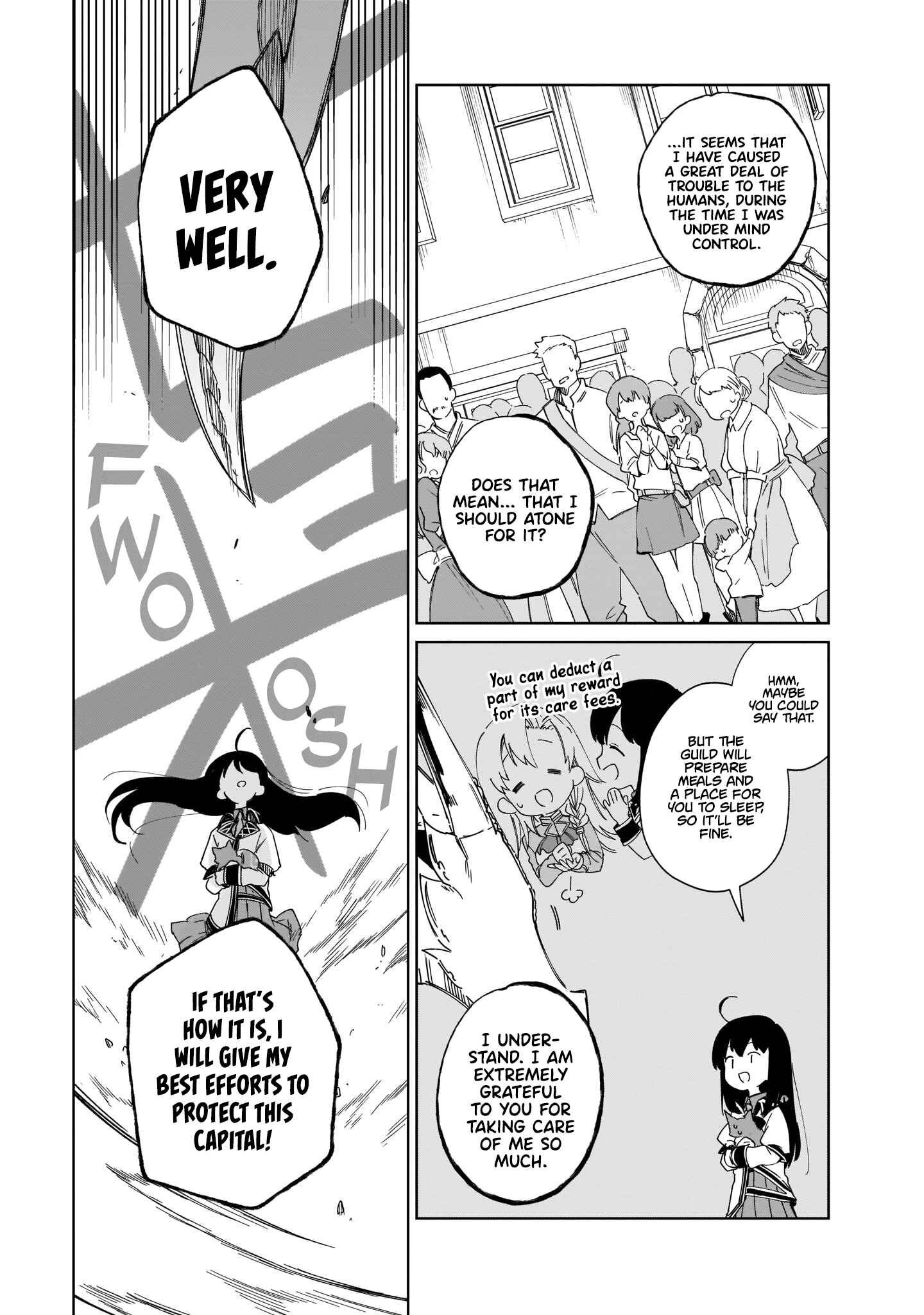 Page 22 Chapter 7 Seijo-sama? Iie, Toorisugari no Mamonotsukai Desu!: Zettai Muteki no Seijo wa Mofumofu to Tabi wo Suru