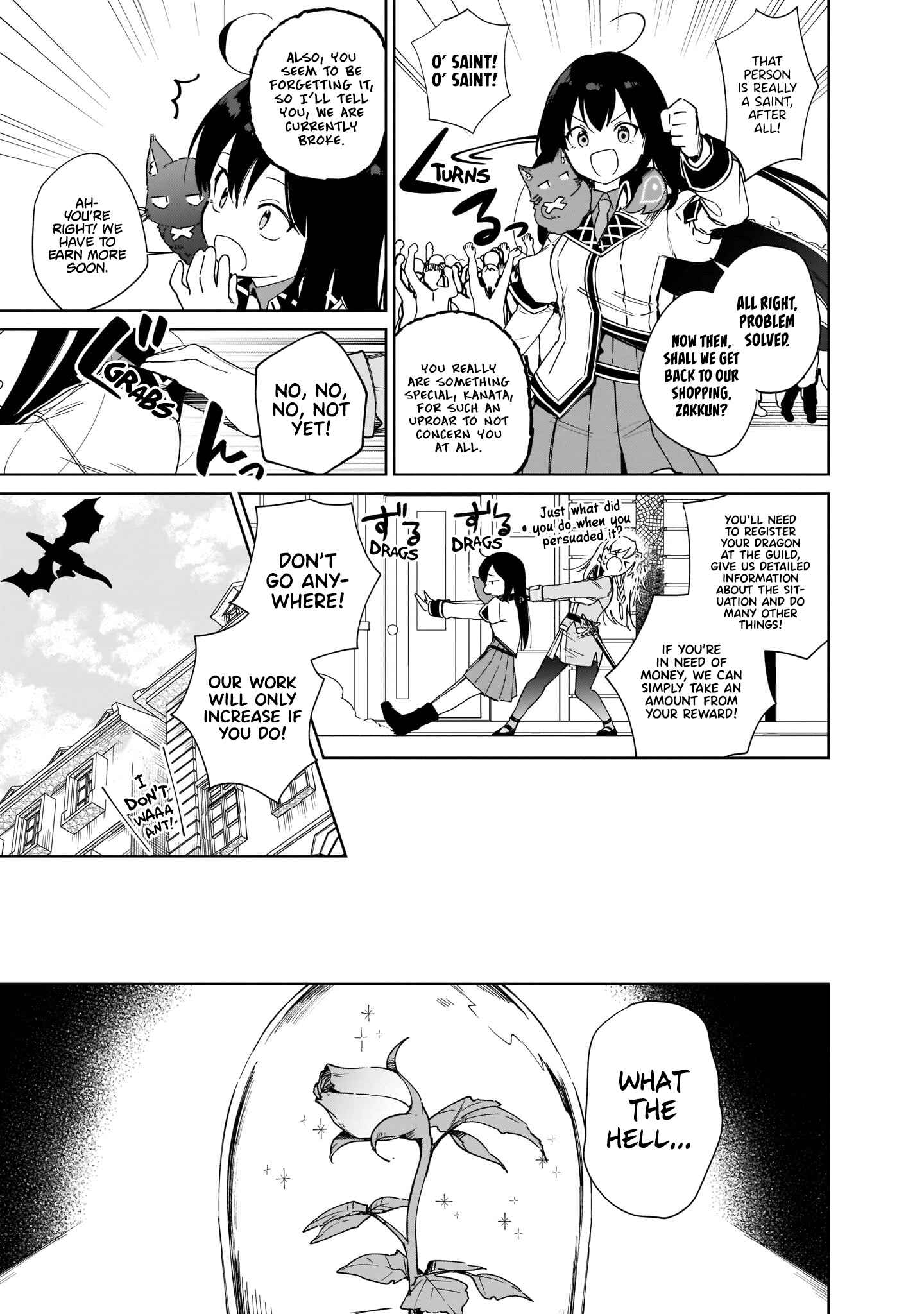 Page 24 Chapter 7 Seijo-sama? Iie, Toorisugari no Mamonotsukai Desu!: Zettai Muteki no Seijo wa Mofumofu to Tabi wo Suru