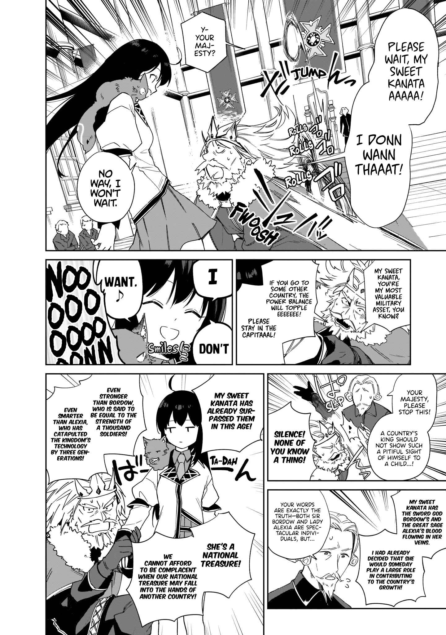Page 31 Chapter 7 Seijo-sama? Iie, Toorisugari no Mamonotsukai Desu!: Zettai Muteki no Seijo wa Mofumofu to Tabi wo Suru