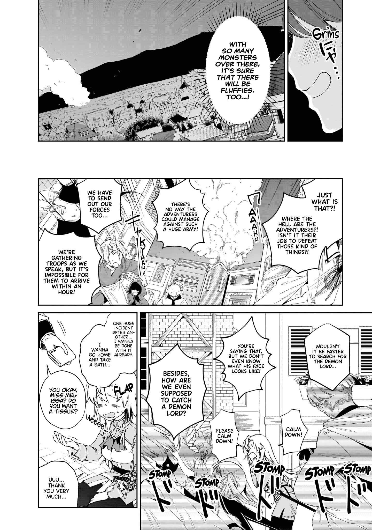 Page 38 Chapter 7 Seijo-sama? Iie, Toorisugari no Mamonotsukai Desu!: Zettai Muteki no Seijo wa Mofumofu to Tabi wo Suru