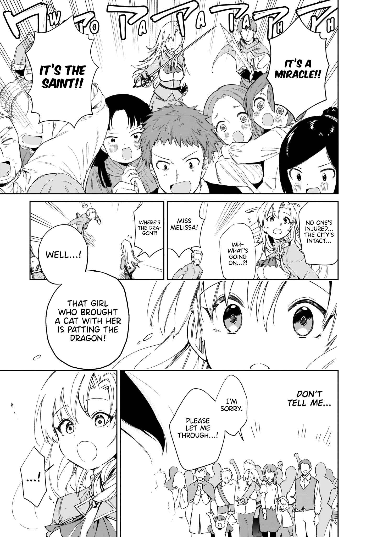 Page 8 Chapter 7 Seijo-sama? Iie, Toorisugari no Mamonotsukai Desu!: Zettai Muteki no Seijo wa Mofumofu to Tabi wo Suru