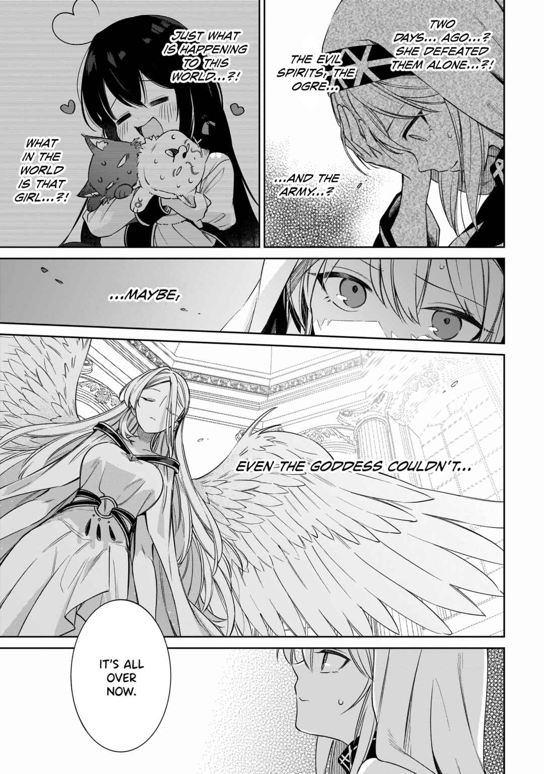Page 33 Chapter 15 Seijo-sama? Iie, Toorisugari no Mamonotsukai Desu!: Zettai Muteki no Seijo wa Mofumofu to Tabi wo Suru