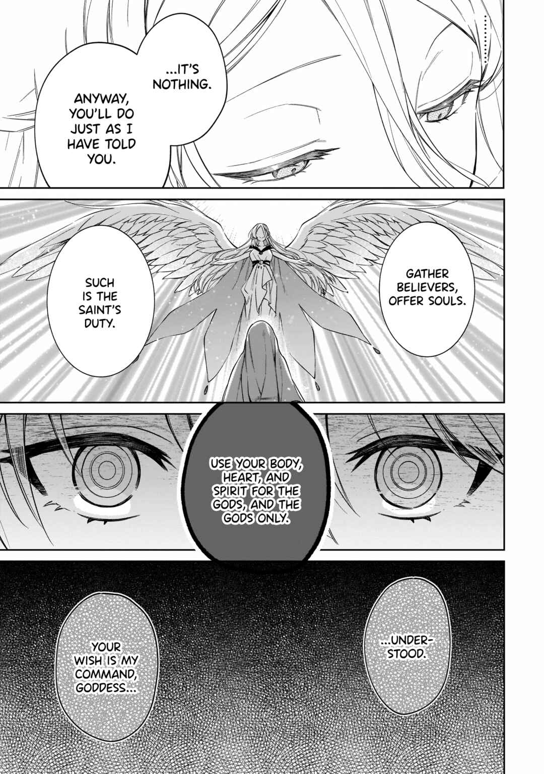 Page 35 Chapter 15 Seijo-sama? Iie, Toorisugari no Mamonotsukai Desu!: Zettai Muteki no Seijo wa Mofumofu to Tabi wo Suru