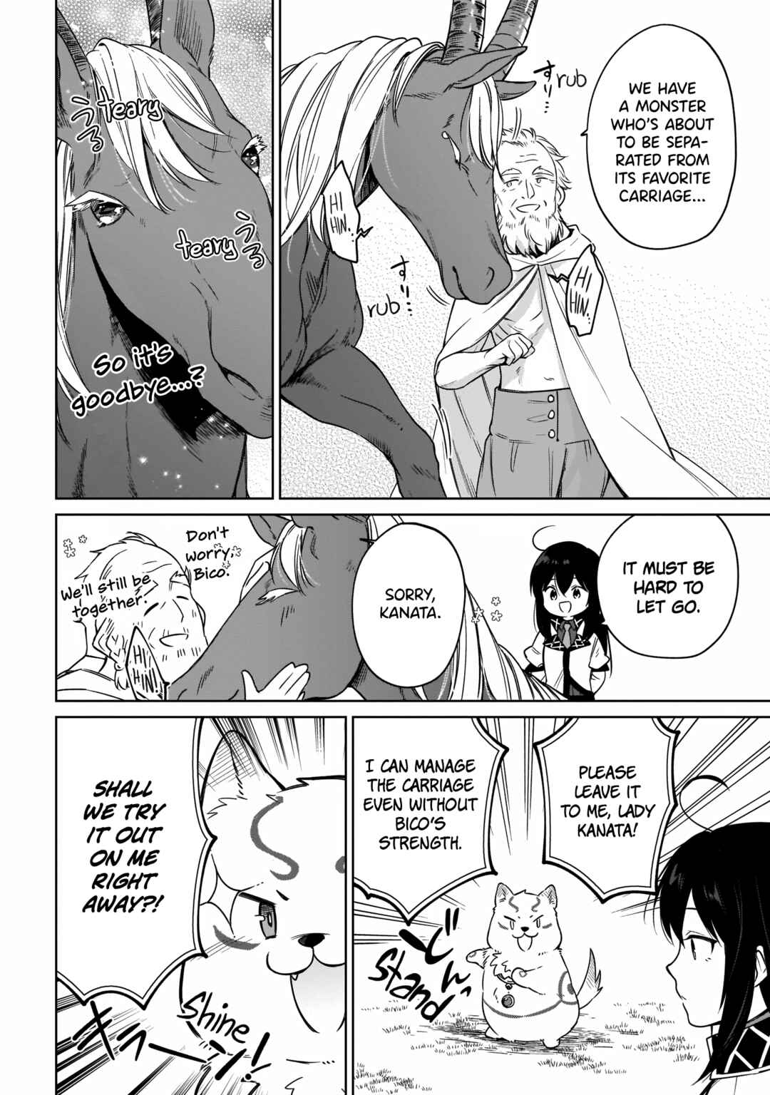 Page 22 Chapter 14 Seijo-sama? Iie, Toorisugari no Mamonotsukai Desu!: Zettai Muteki no Seijo wa Mofumofu to Tabi wo Suru