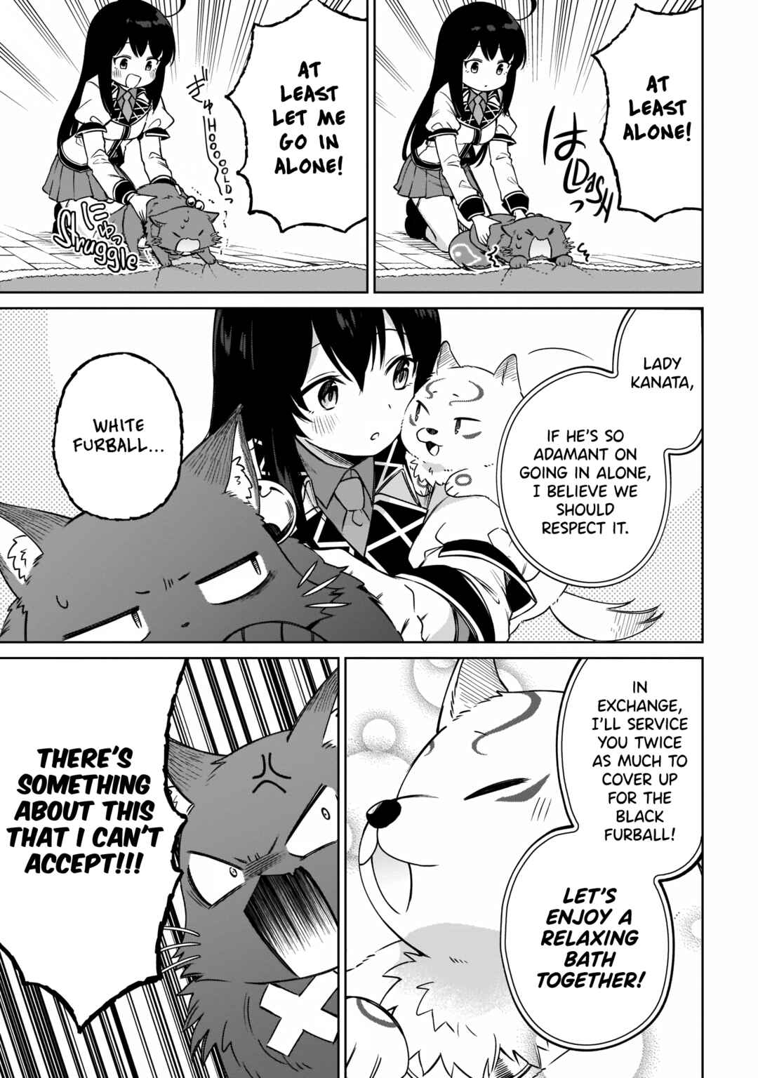 Page 3 Chapter 12 Seijo-sama? Iie, Toorisugari no Mamonotsukai Desu!: Zettai Muteki no Seijo wa Mofumofu to Tabi wo Suru