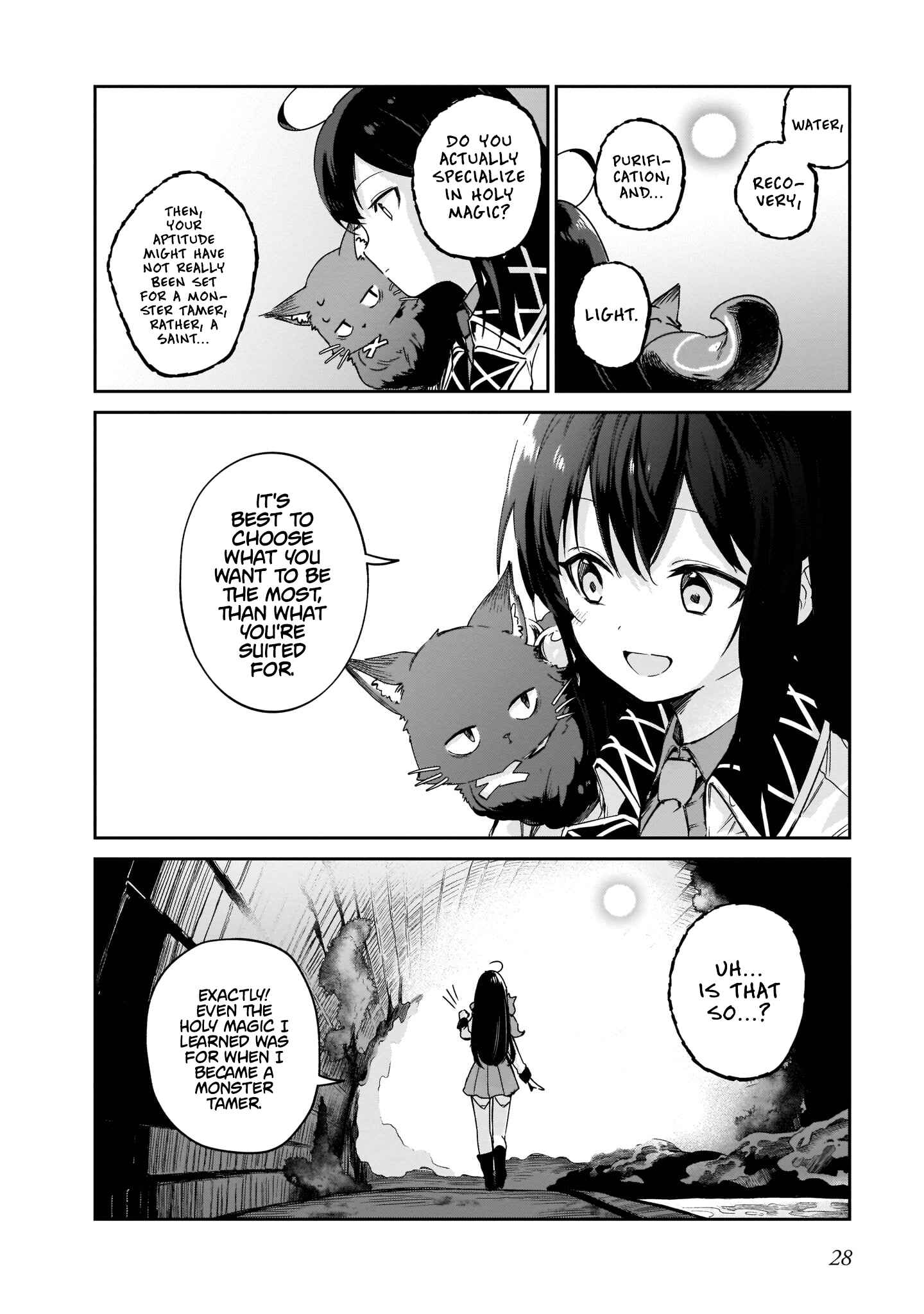 Page 26 Chapter 4 Seijo-sama? Iie, Toorisugari no Mamonotsukai Desu!: Zettai Muteki no Seijo wa Mofumofu to Tabi wo Suru