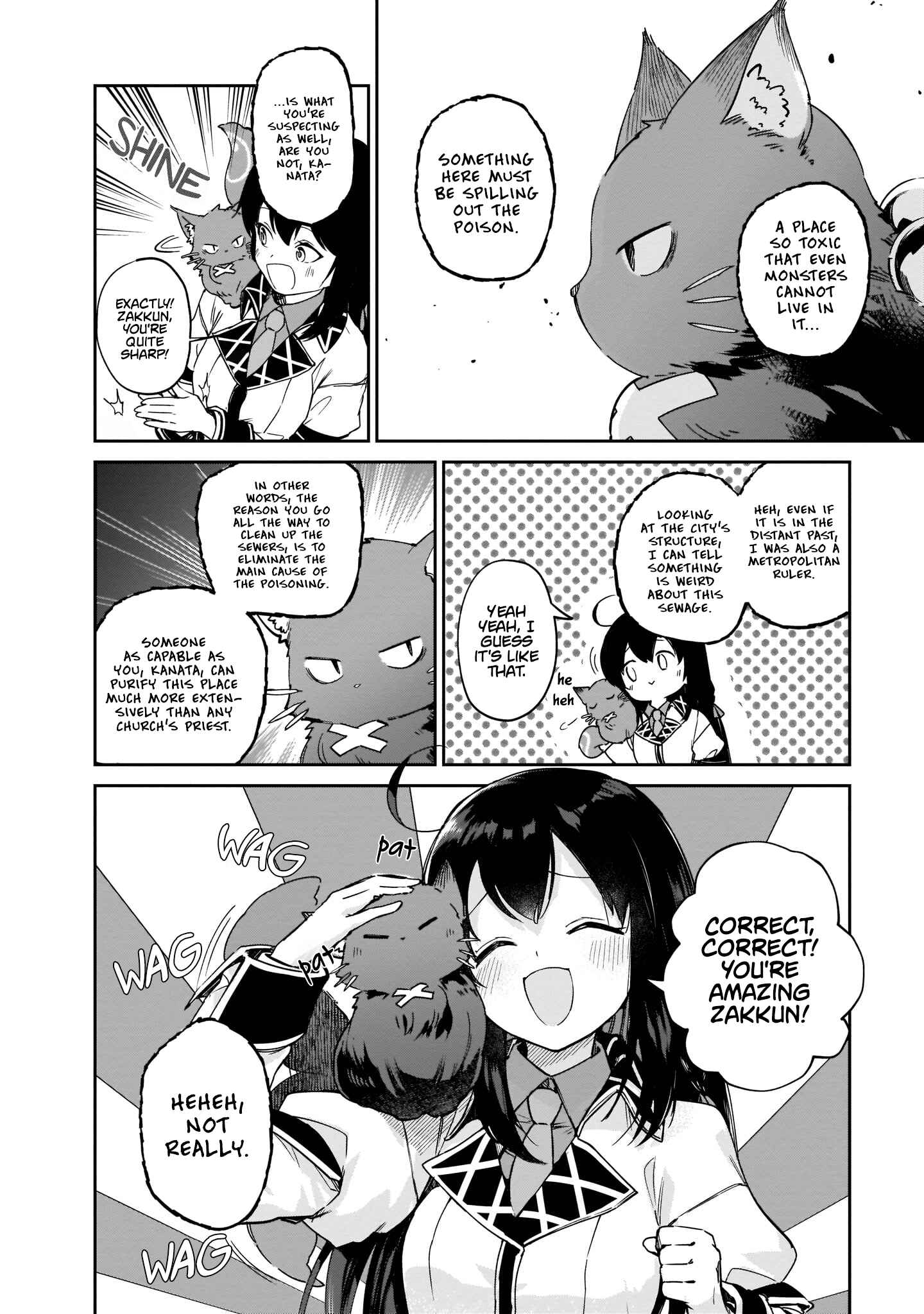 Page 28 Chapter 4 Seijo-sama? Iie, Toorisugari no Mamonotsukai Desu!: Zettai Muteki no Seijo wa Mofumofu to Tabi wo Suru