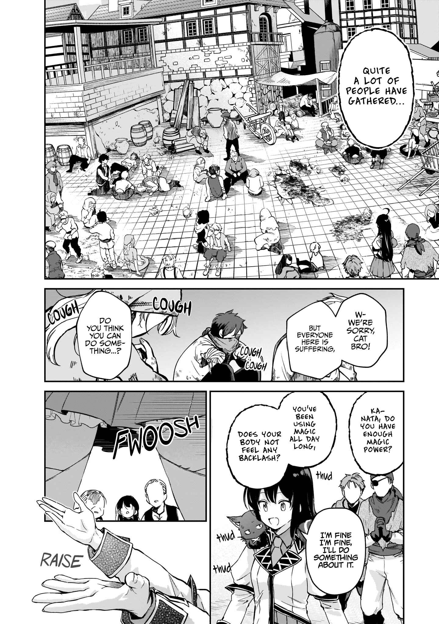 Page 36 Chapter 4 Seijo-sama? Iie, Toorisugari no Mamonotsukai Desu!: Zettai Muteki no Seijo wa Mofumofu to Tabi wo Suru