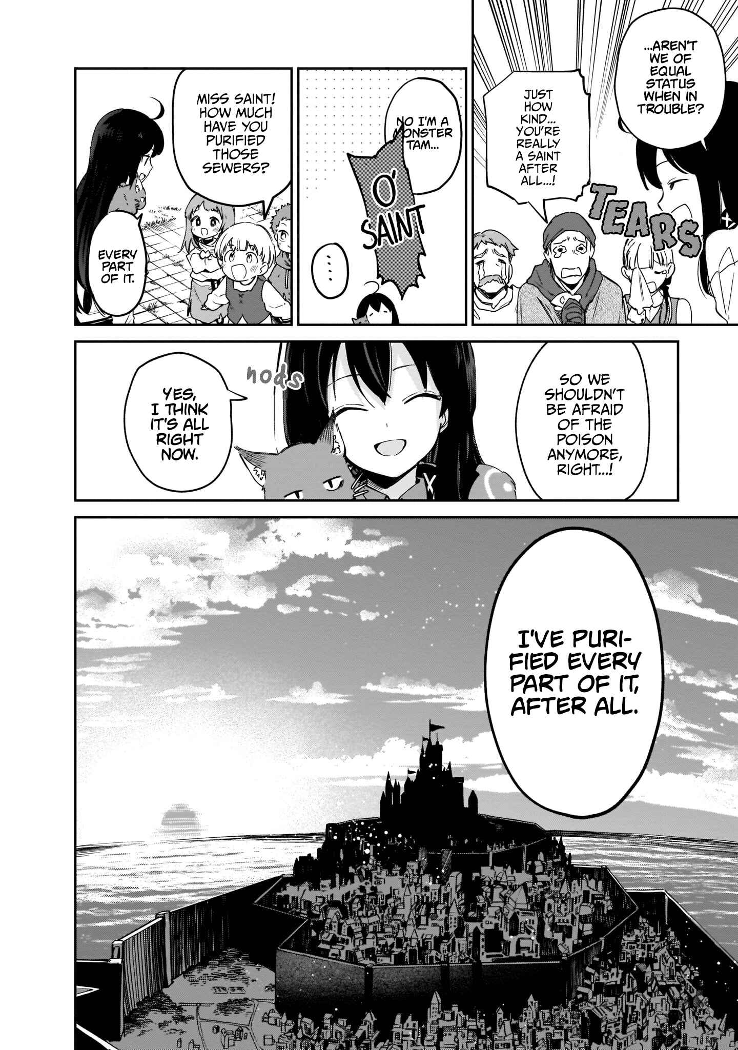 Page 40 Chapter 4 Seijo-sama? Iie, Toorisugari no Mamonotsukai Desu!: Zettai Muteki no Seijo wa Mofumofu to Tabi wo Suru