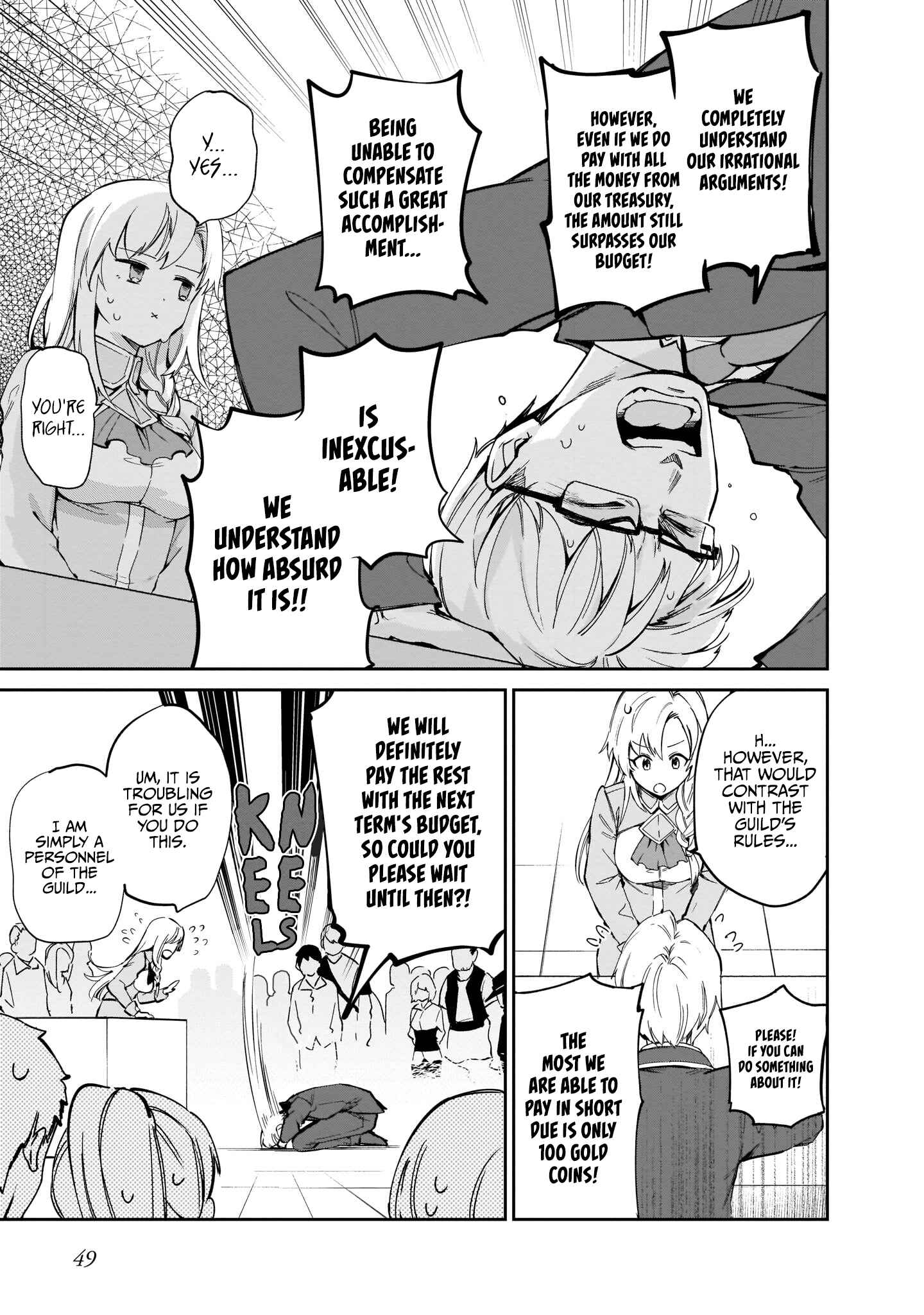 Page 47 Chapter 4 Seijo-sama? Iie, Toorisugari no Mamonotsukai Desu!: Zettai Muteki no Seijo wa Mofumofu to Tabi wo Suru