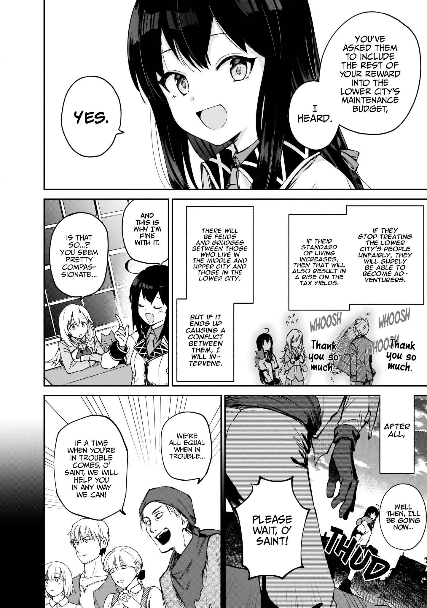 Page 50 Chapter 4 Seijo-sama? Iie, Toorisugari no Mamonotsukai Desu!: Zettai Muteki no Seijo wa Mofumofu to Tabi wo Suru