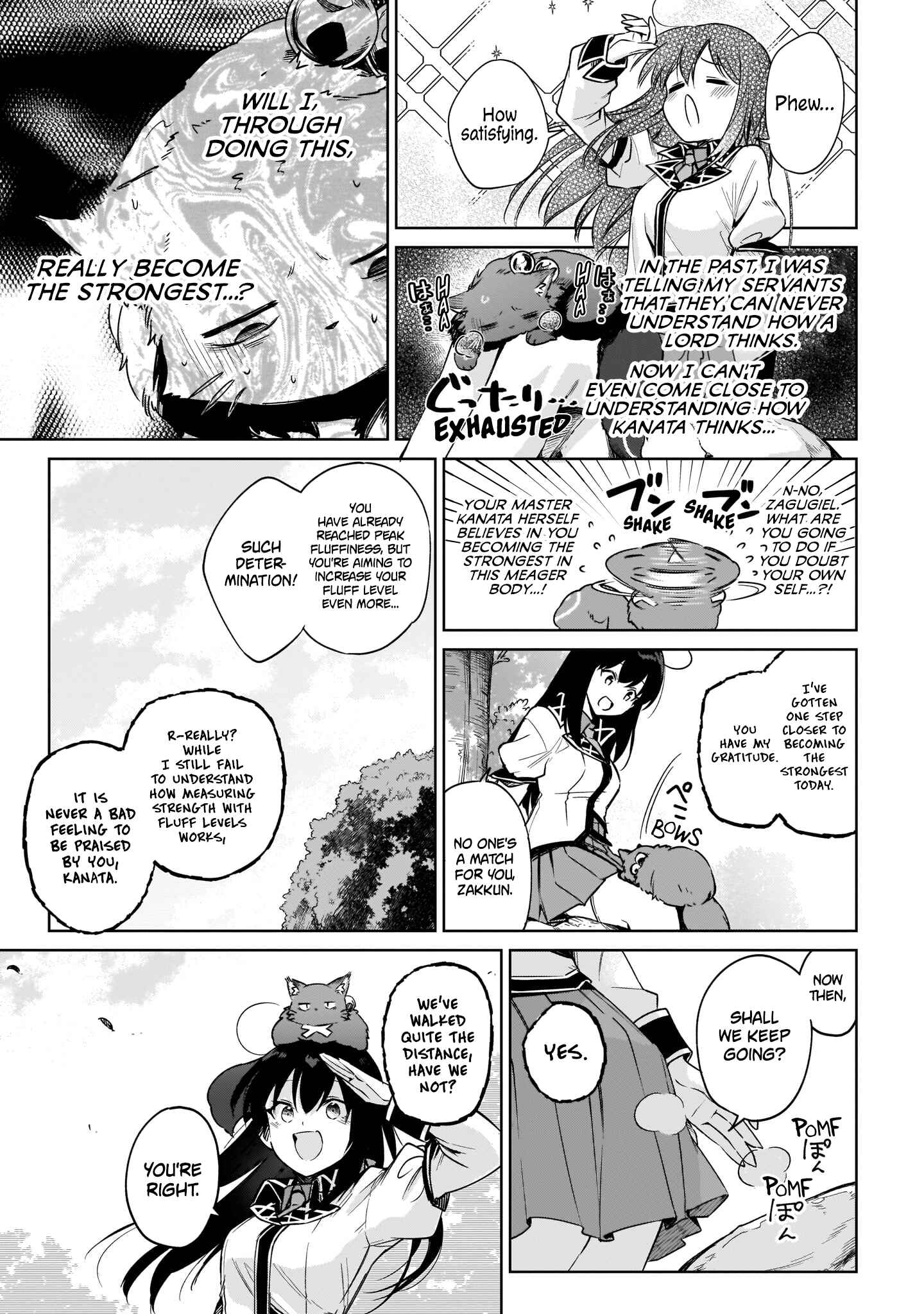 Page 17 Chapter 8 Seijo-sama? Iie, Toorisugari no Mamonotsukai Desu!: Zettai Muteki no Seijo wa Mofumofu to Tabi wo Suru