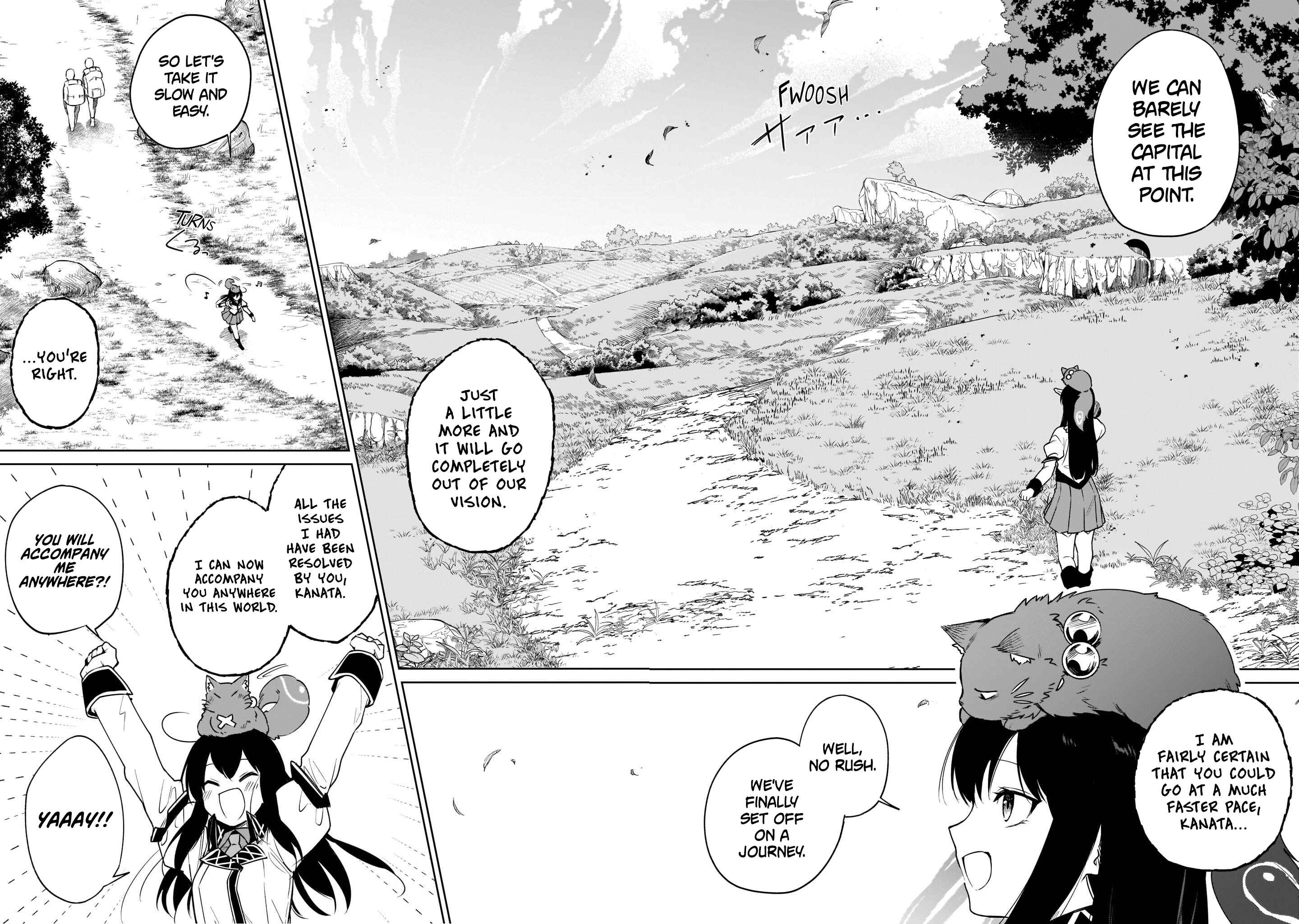 Page 18 Chapter 8 Seijo-sama? Iie, Toorisugari no Mamonotsukai Desu!: Zettai Muteki no Seijo wa Mofumofu to Tabi wo Suru