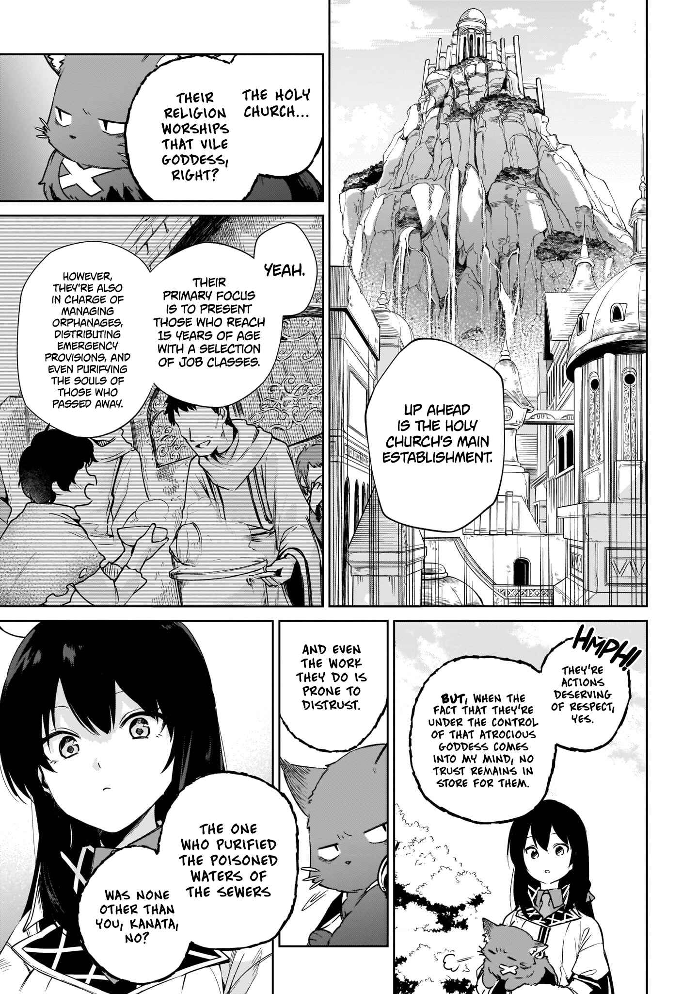 Page 22 Chapter 8 Seijo-sama? Iie, Toorisugari no Mamonotsukai Desu!: Zettai Muteki no Seijo wa Mofumofu to Tabi wo Suru